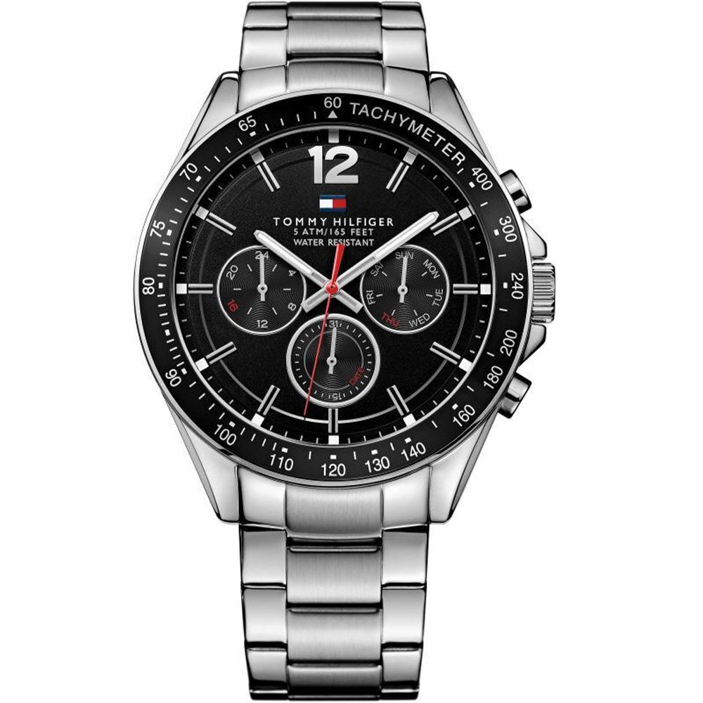 Tommy Hilfiger Men's   Silver 1791104 Luke Chronograph  Watch , BrandAlley