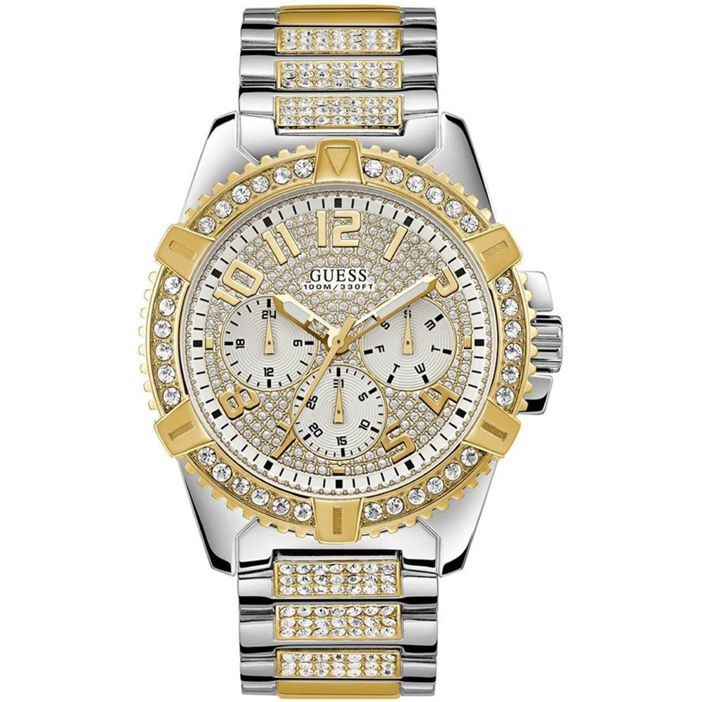 Guess Men's  W0799G4 Gold Tone Frontier  Watch , BrandAlley