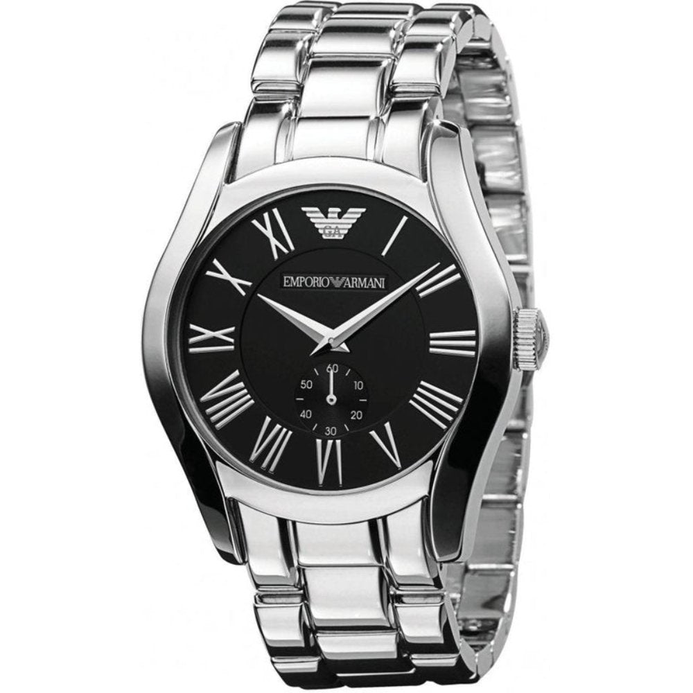 Emporio Armani Men's   Silver Ar0680 Velente  Watch , BrandAlley