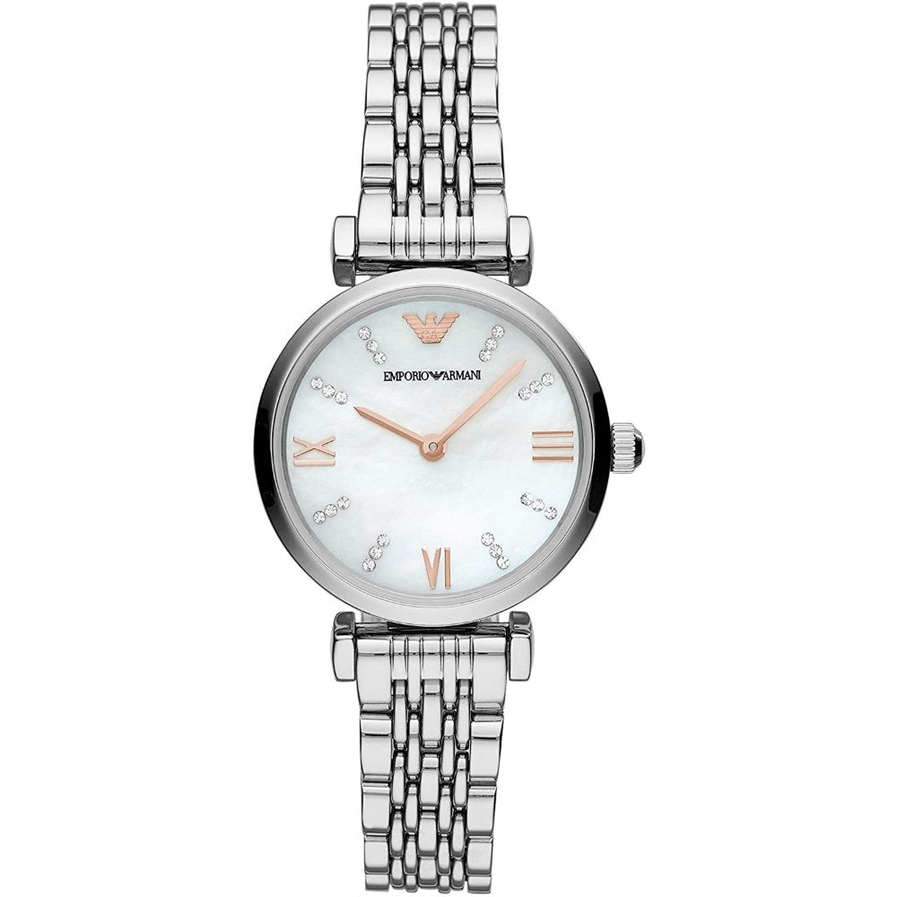 Emporio Armani Women's   Silver Ar11204 Gianni T-Bar Watch , BrandAlley