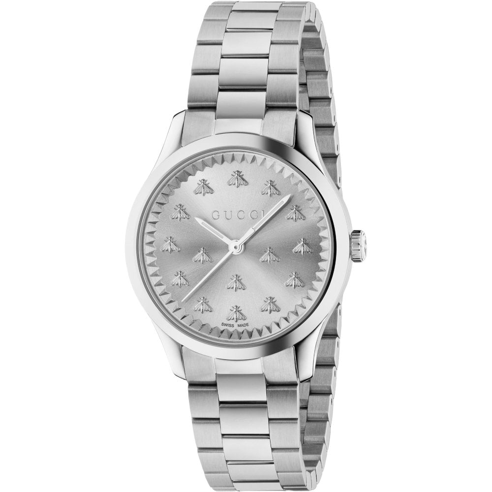 Gucci Women's  YA1265031 G-Timeless Silver Dial Ladies Watch , BrandAlley