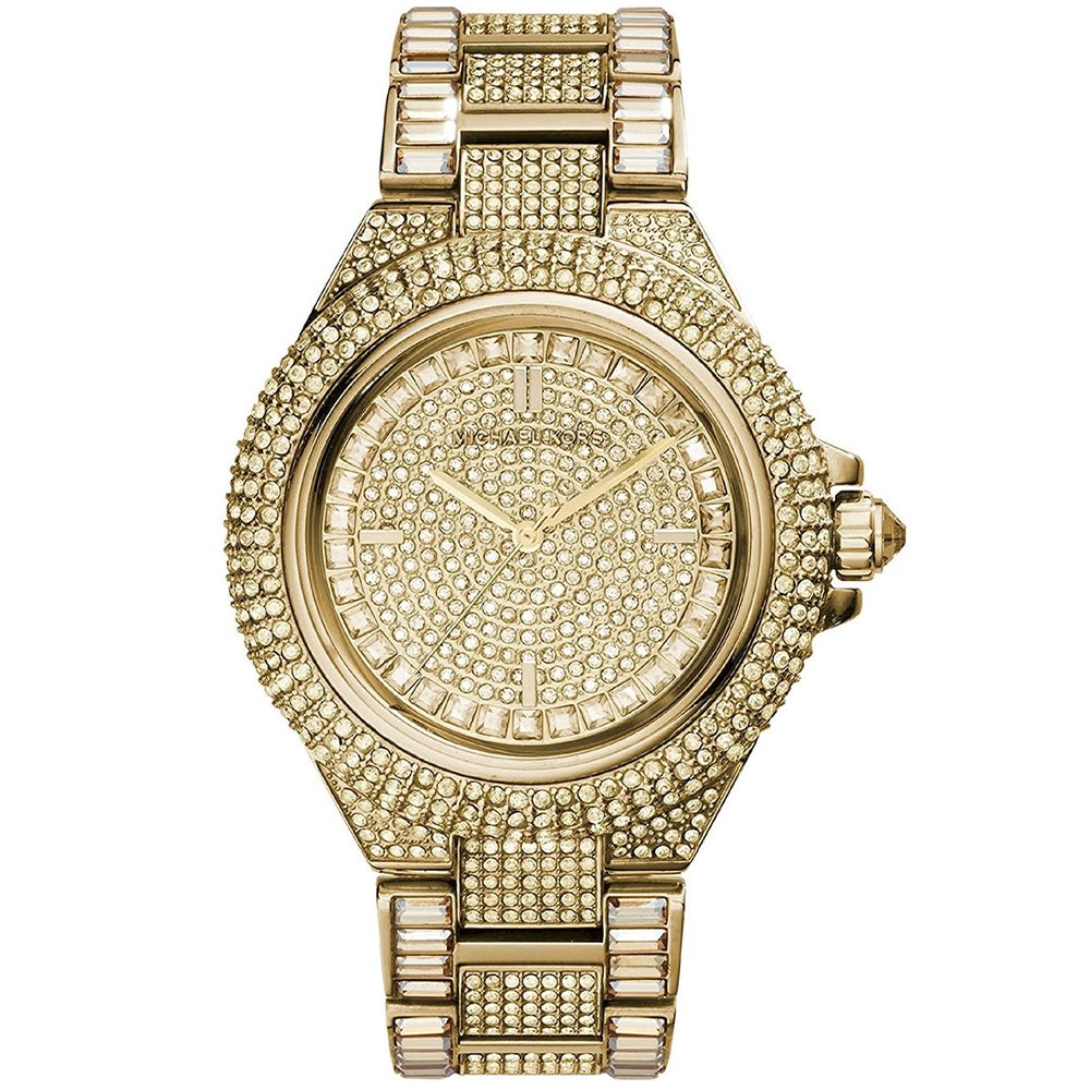Michael Kors Women's   Gold Mk5720 Watch Camille Glitz , BrandAlley