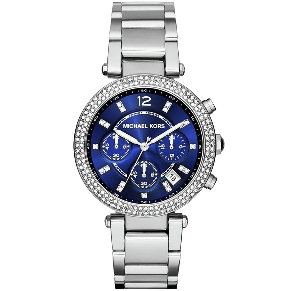 Michael Kors Women's  MK6117 Blue Dial Parker Ladies Watch , BrandAlley