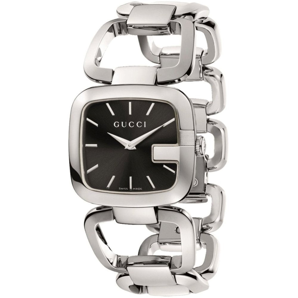 Gucci Women's  YA125407 G Black Dial Ladies Watch , BrandAlley