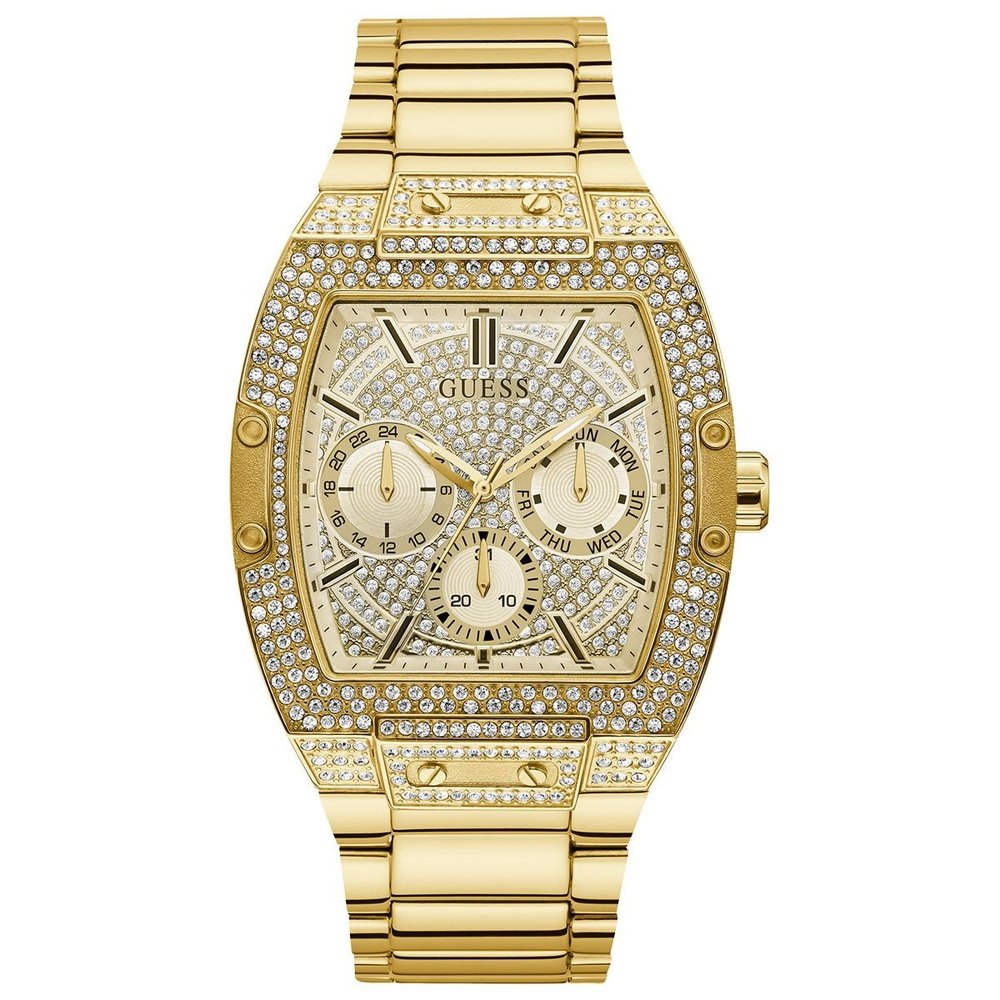 Guess Men's  GW0094G2 Phoenix Gold Tone  Watch , BrandAlley
