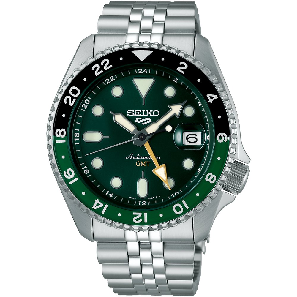 Seiko Men's  5 Sports SSK035K1 SKX GMT Bi-Colour Automatic  Watch , BrandAlley