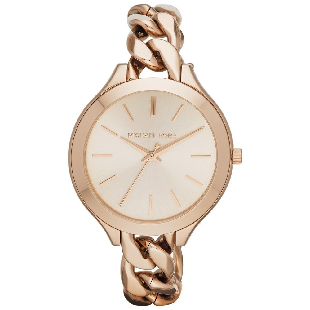 Michael Kors Women's  MK3223 Slim Runway Twist Rose Dial  Watch , BrandAlley