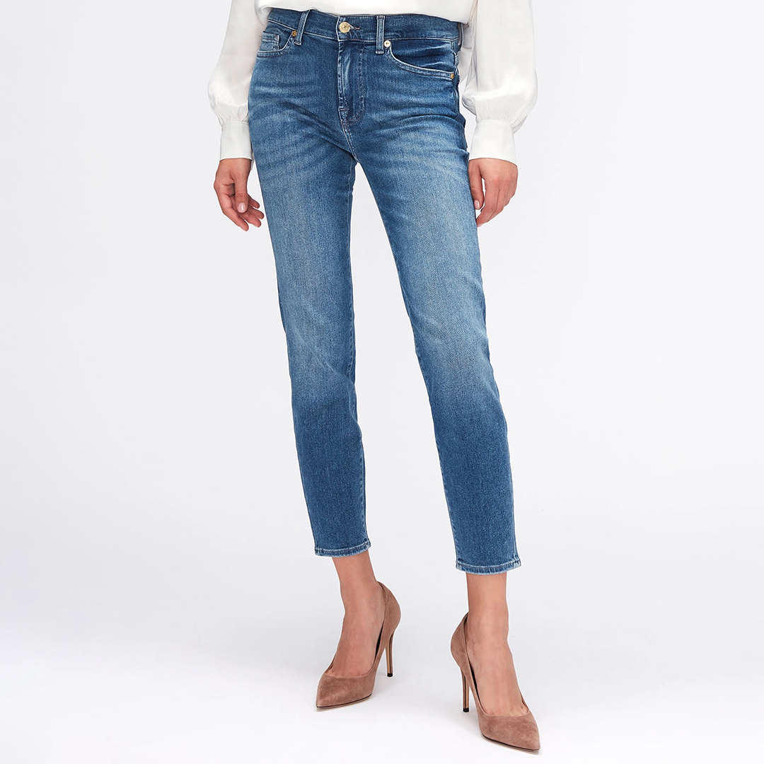 Blue Roxanne Slim Stretch Jeans