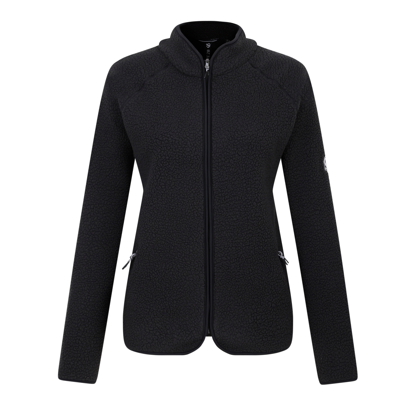 Dare2B Women's  Fleece Jacket Excursion Mixed Black in Size 20, BrandAlley