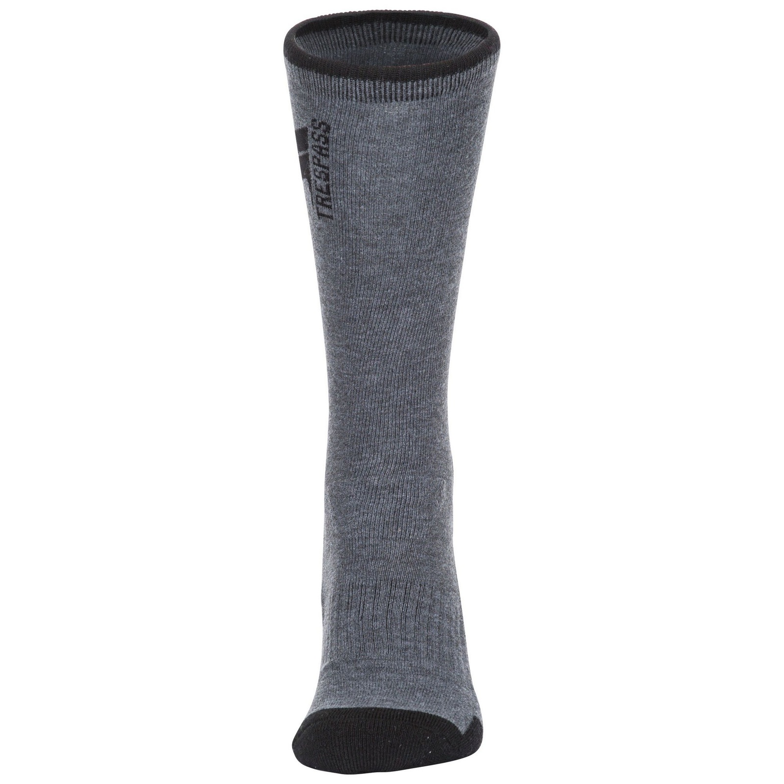 Trespass Men's  Socks Coolmax Carbon Marl in Size 7/11, BrandAlley