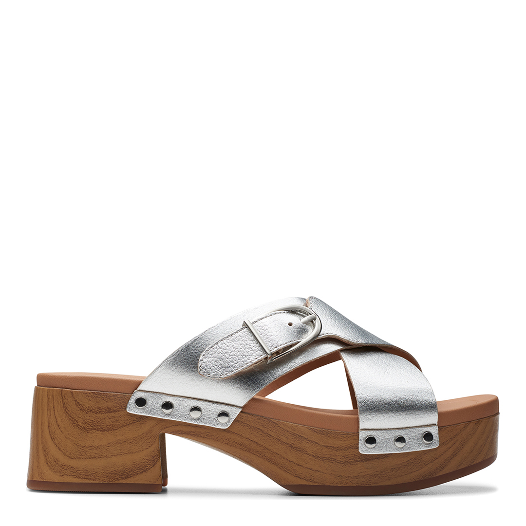 Women's Silver Sivanne Walk Heeled Sandals