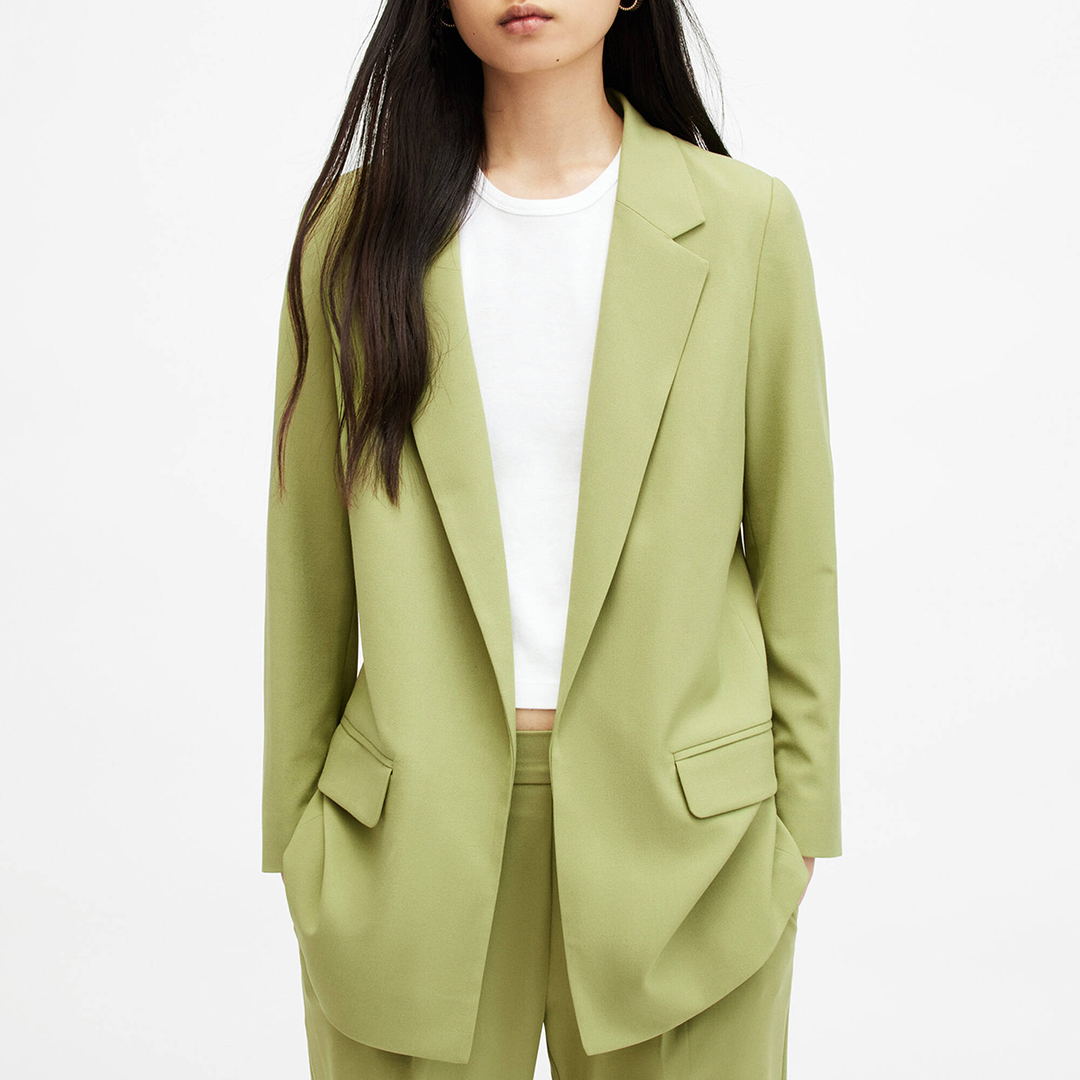 Green Aleida Tri Blazer
