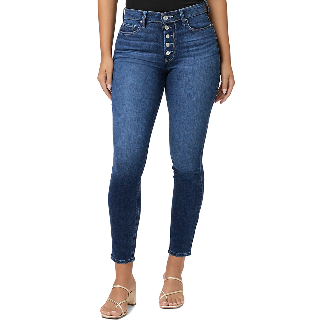 Indigo Bombshell Skinny Crop Jeans