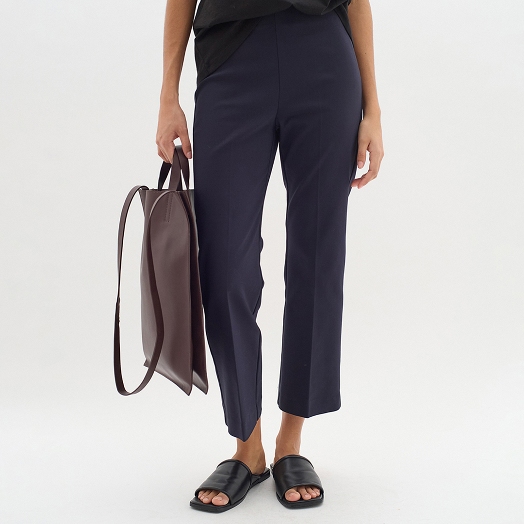 Navy Ziggi Kickflare Pant