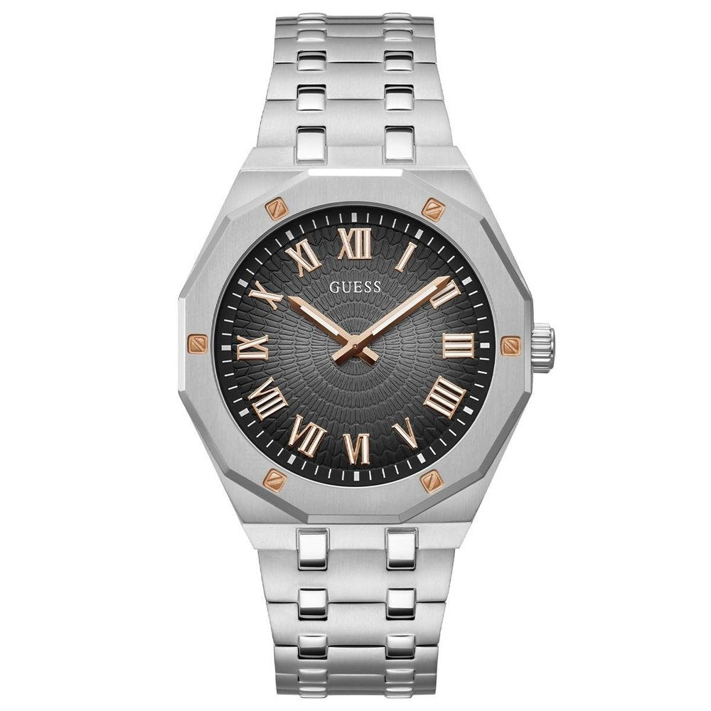 Guess Men's   Silver Gw0575g1 Analog Dial  Watch , BrandAlley