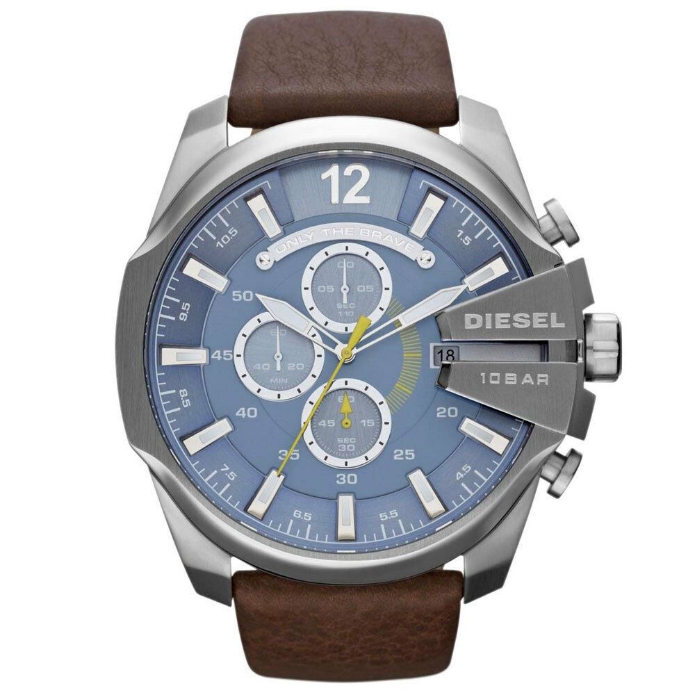 Diesel Men's   Brown Dz4281 Mega Chief Chronograph  Watch , BrandAlley