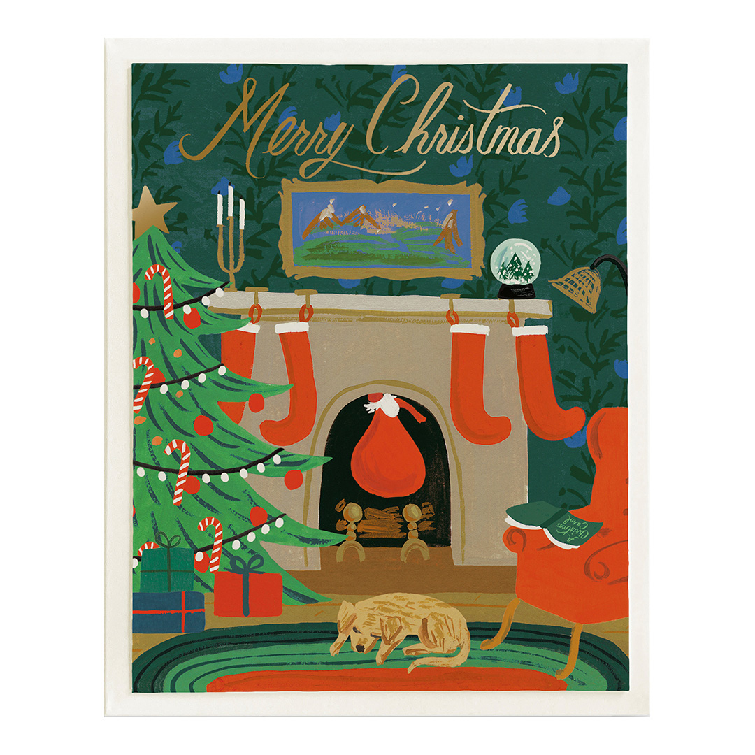 Box of 8 Cards Christmas Eve Scene