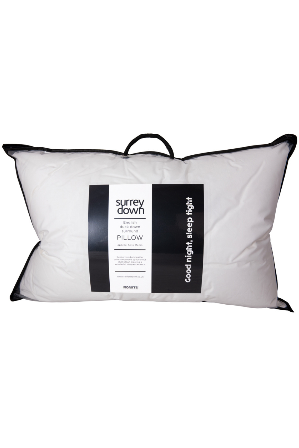 Surrey Down   Duck Down Surround Pillow, BrandAlley