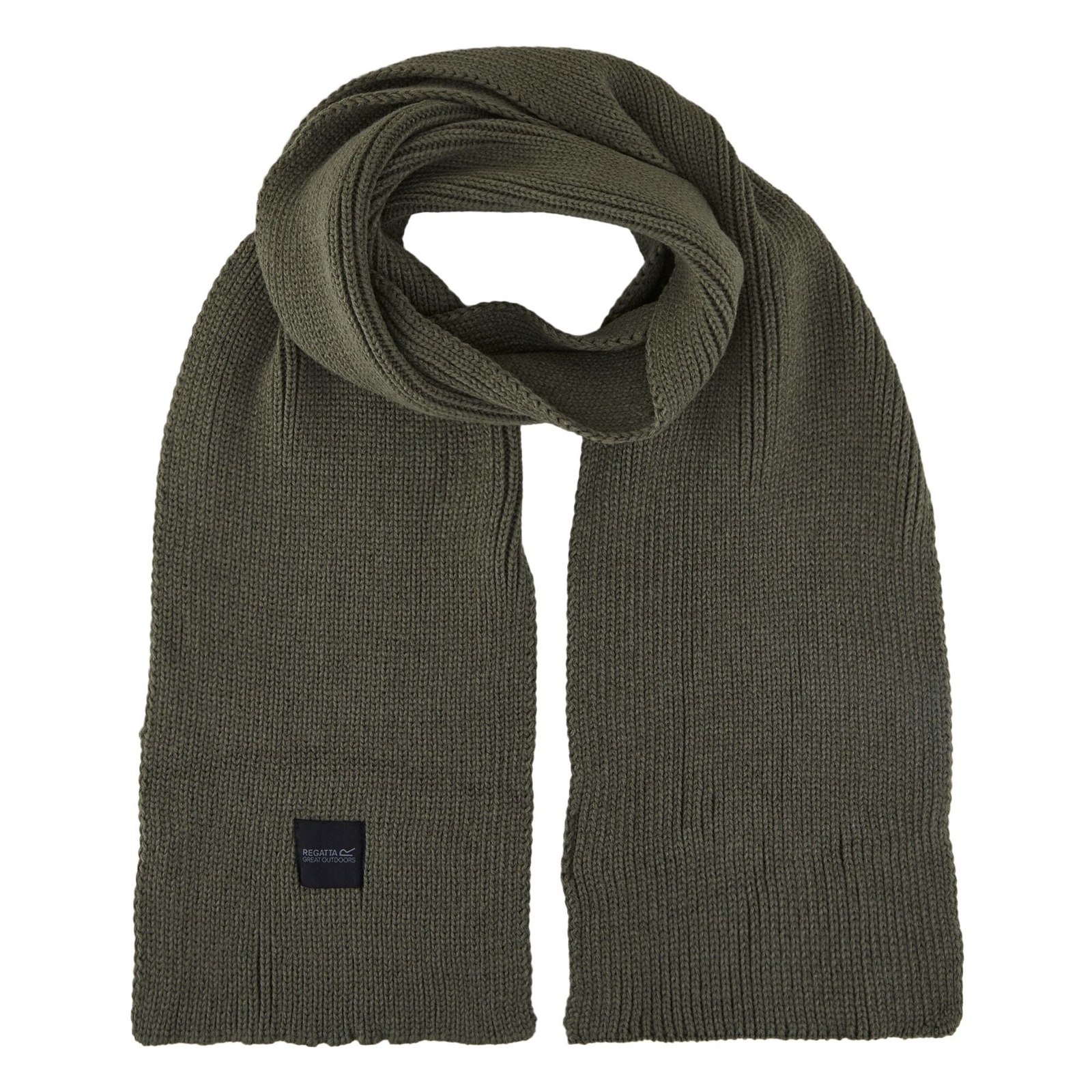 Regatta Men's  Scarf Connora Acrylic Dark Khaki , BrandAlley