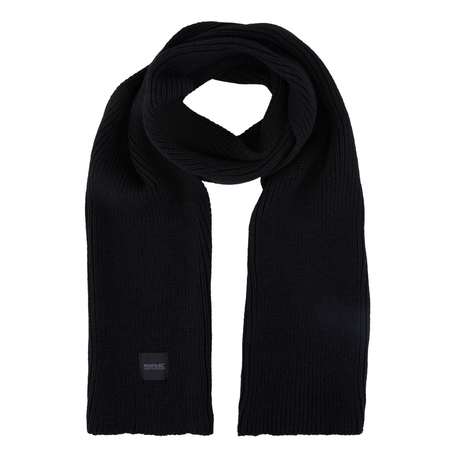 Regatta Men's  Scarf Connora Acrylic Black , BrandAlley