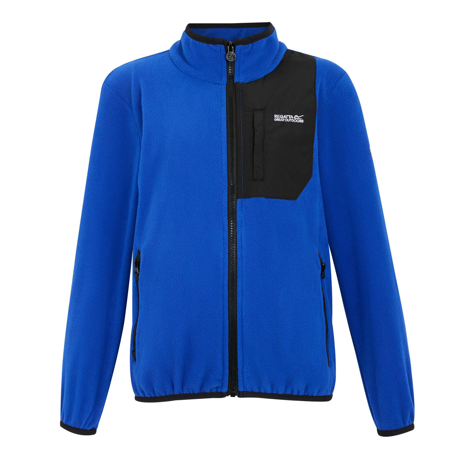 Regatta Boys   Blue Fleece Jacket Frankie Recycled Polyester Olympian in Size 3/4 Years, BrandAlley