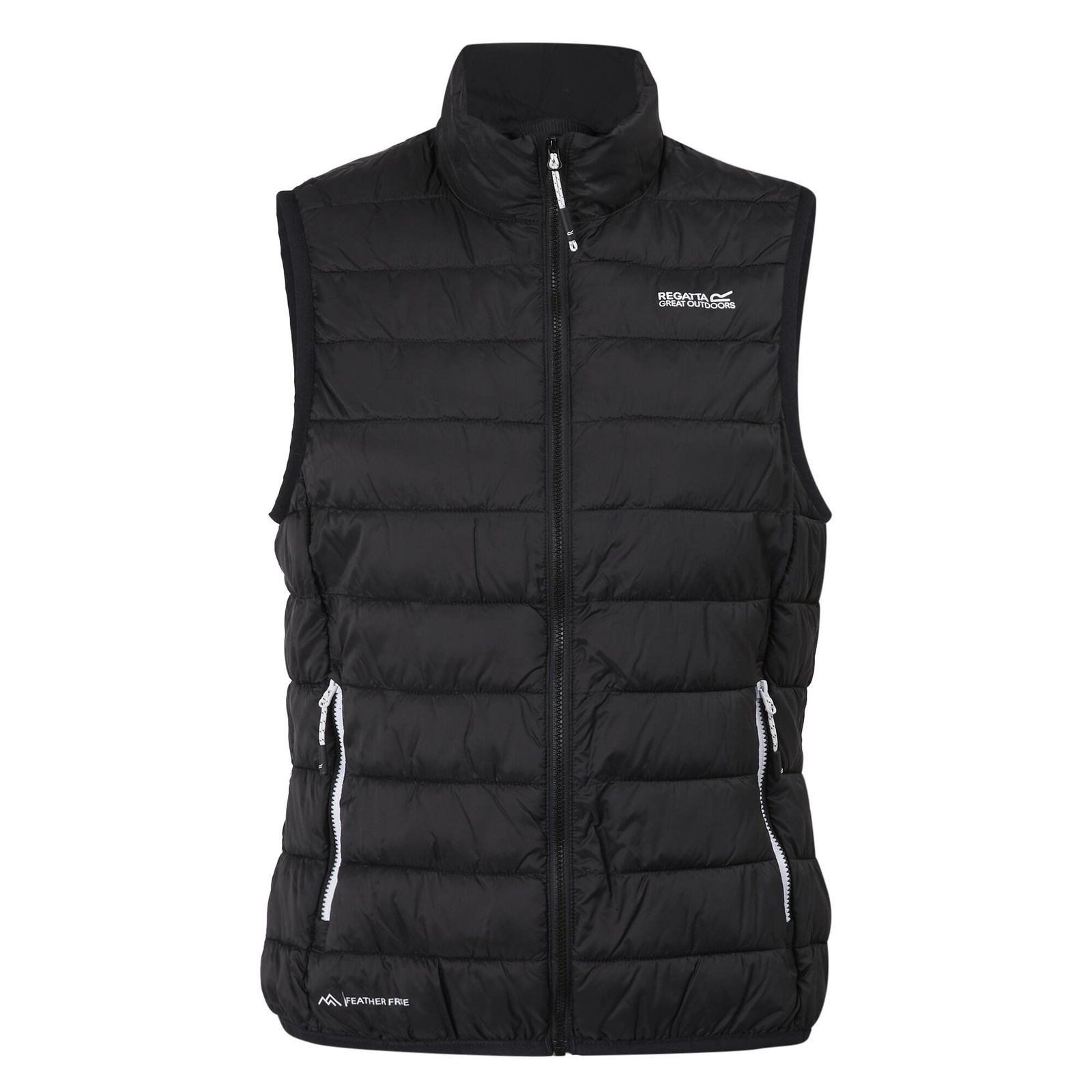 Regatta Women's   Black Gilet Hillpack Ii Polyamide in Size 8, BrandAlley