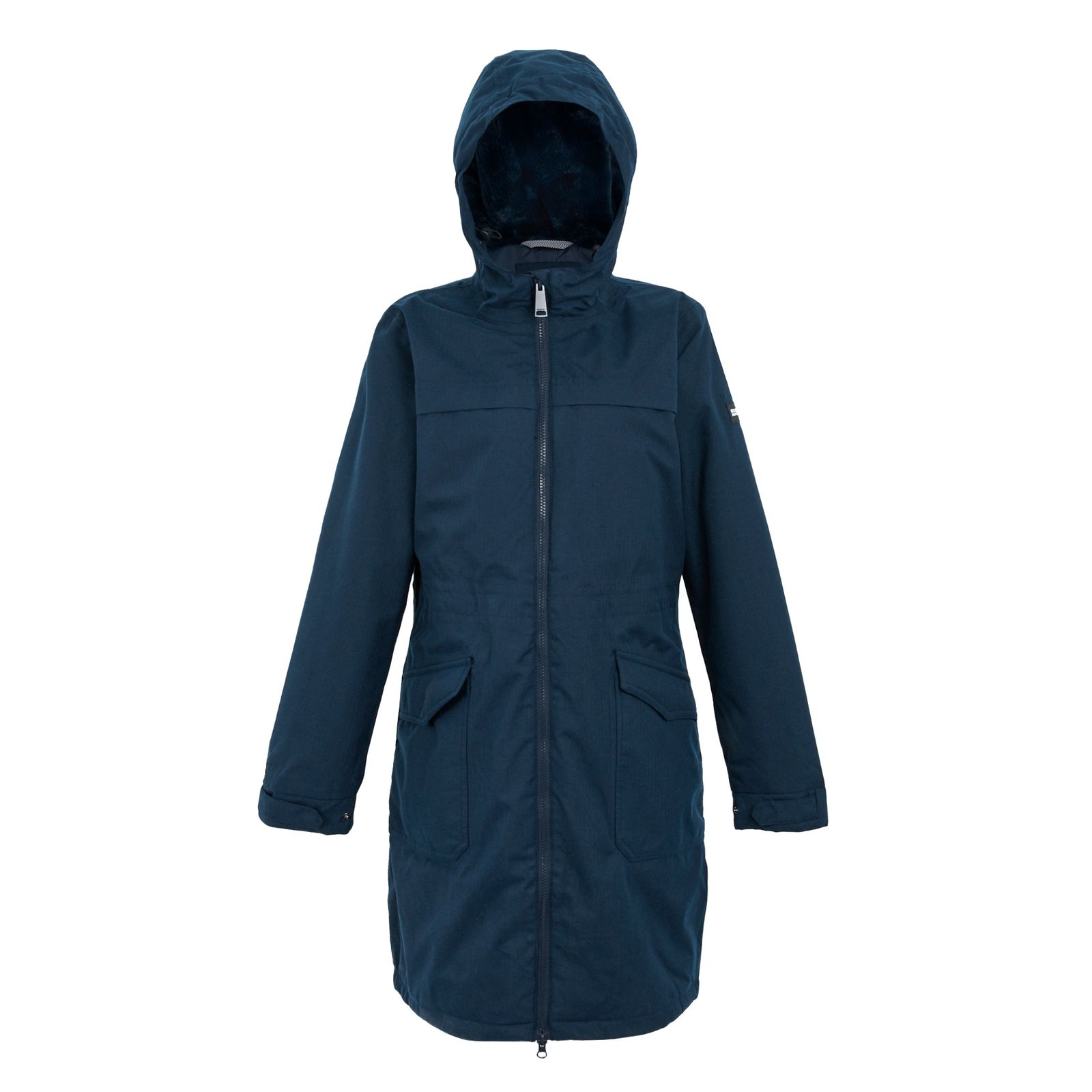 Regatta Women's  Waterproof Jacket Romine II Polyester Navy Marl in Size 16, BrandAlley
