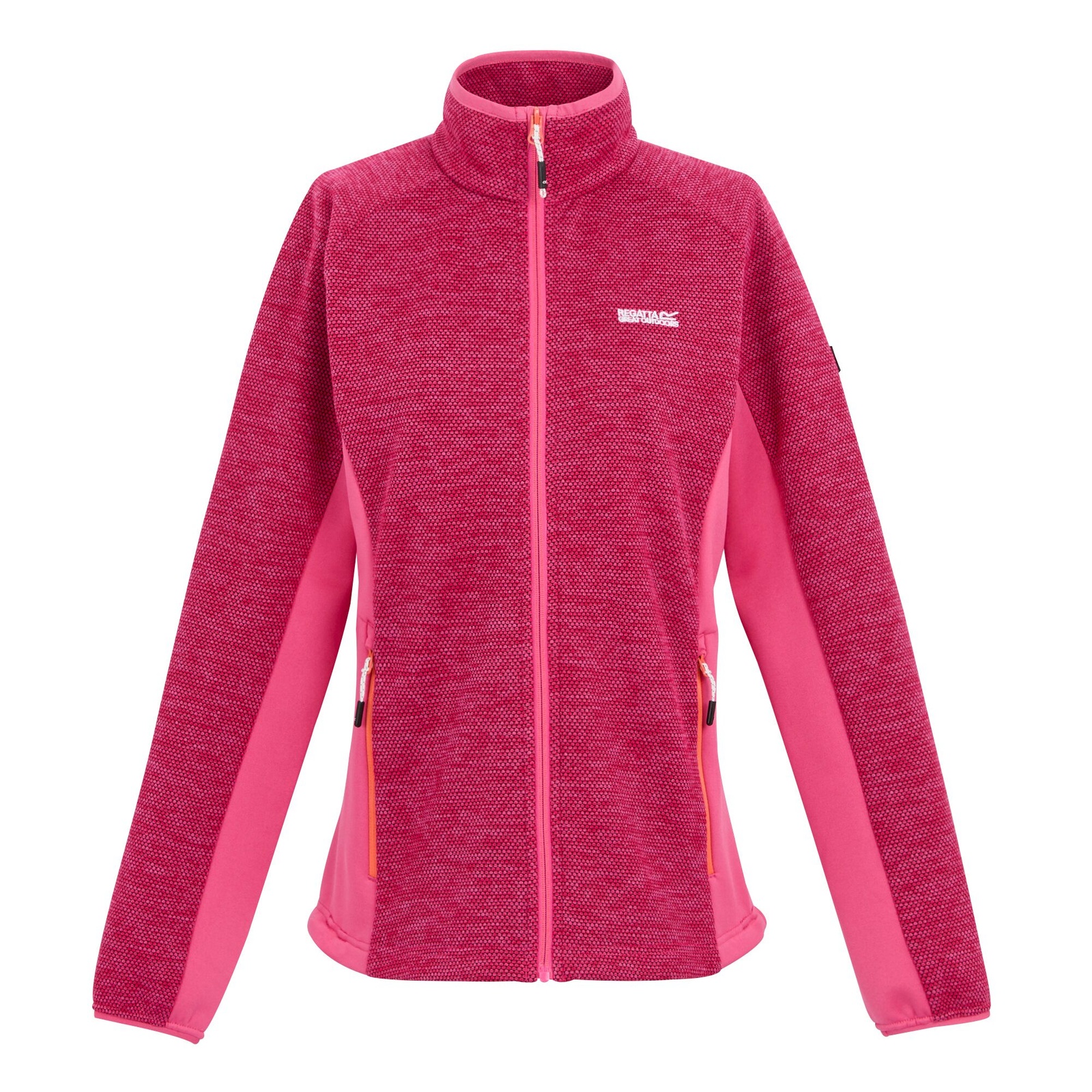 Regatta Women's  Fleece Jacket Highton IV Mixed Flamingo Pink in Size 8, BrandAlley