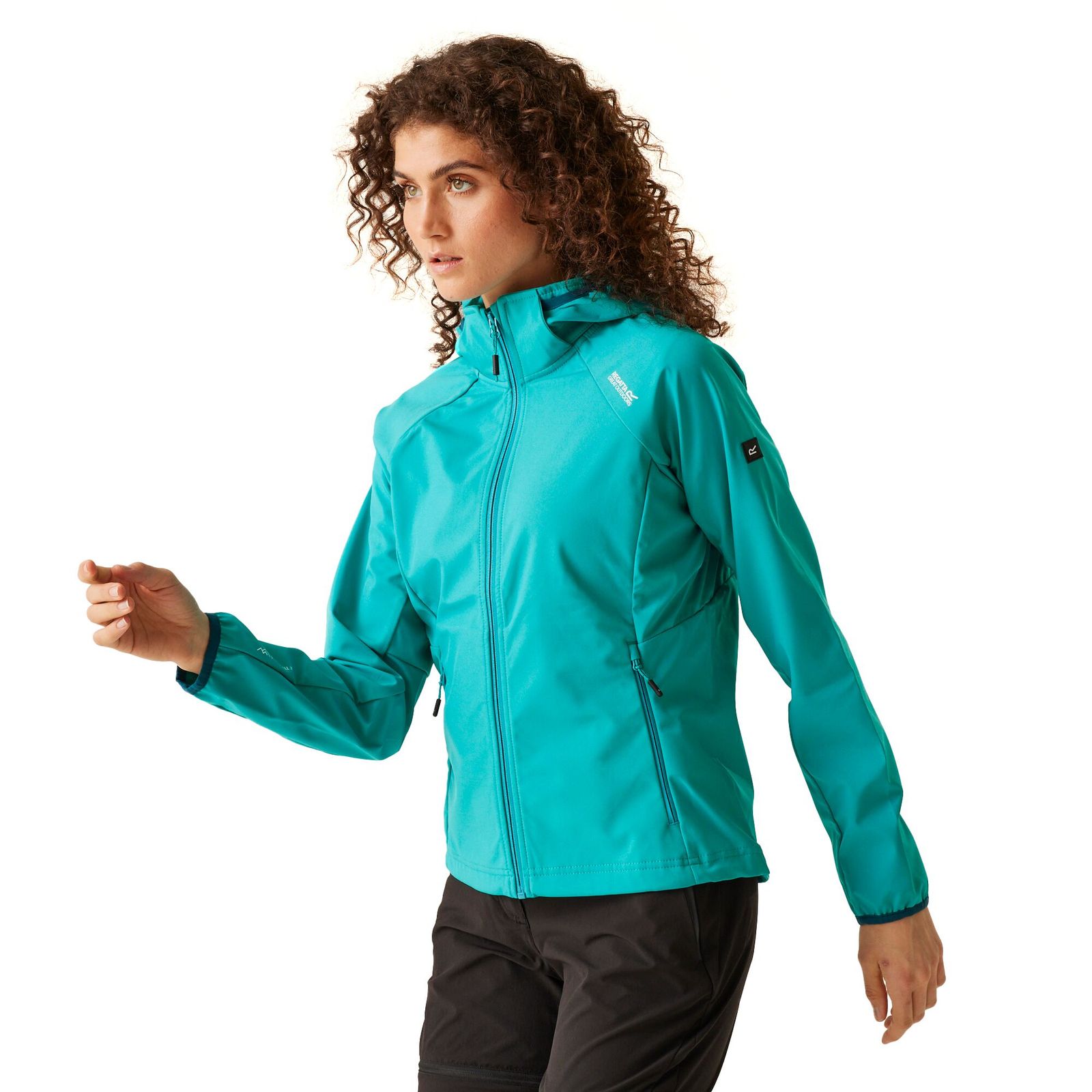 Soft Shell Jacket Bourda Polyester Tahoe Blue/Moroccan Blue