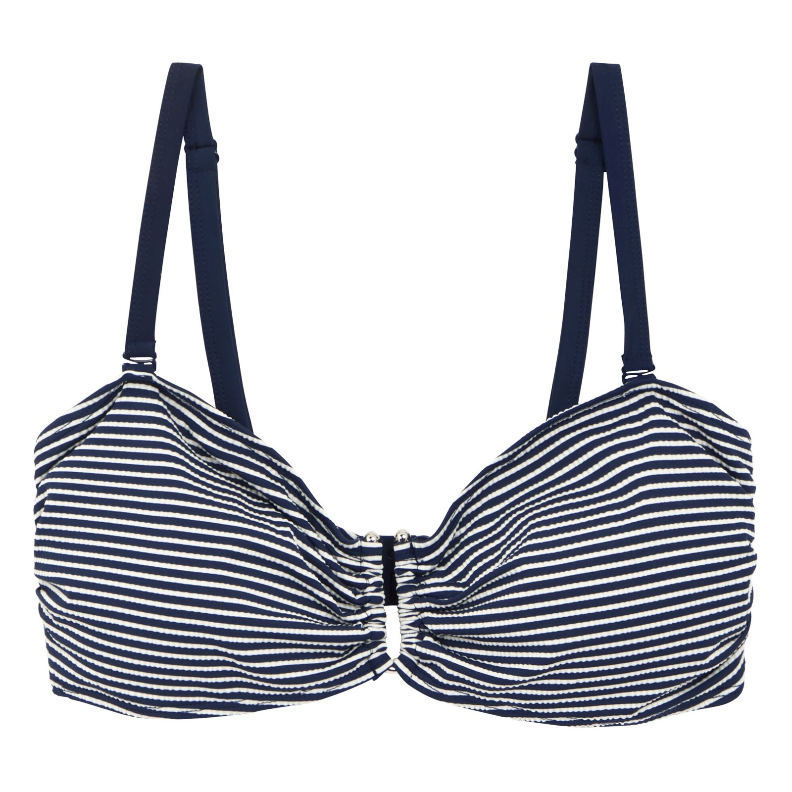Regatta Women's  Bikini Top Aceana III Polyester Navy/White in Size 14, BrandAlley