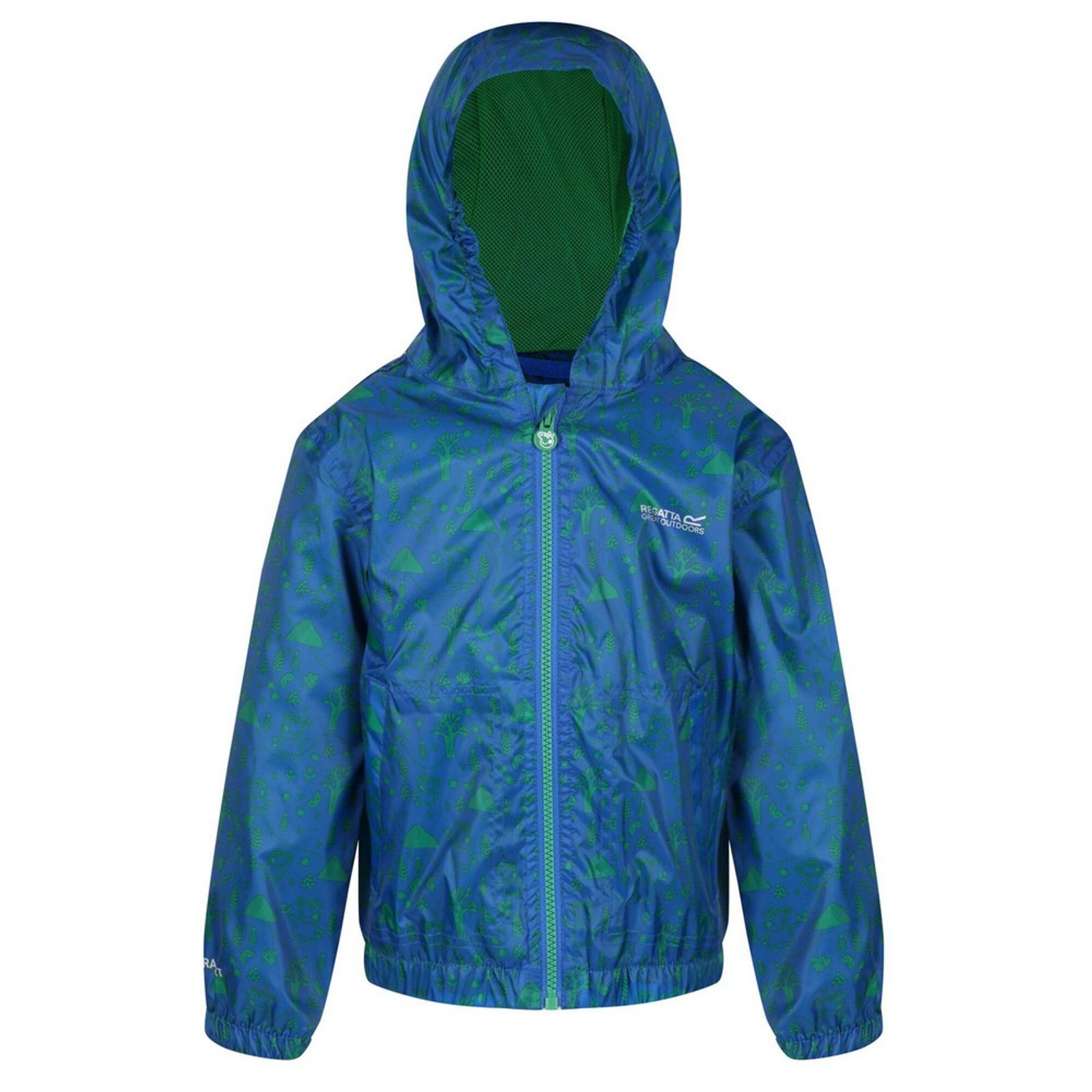 Regatta Boys  Waterproof Jacket Muddy Puddle Polyester Oxford Blue in Size 18/24 Months, BrandAlley