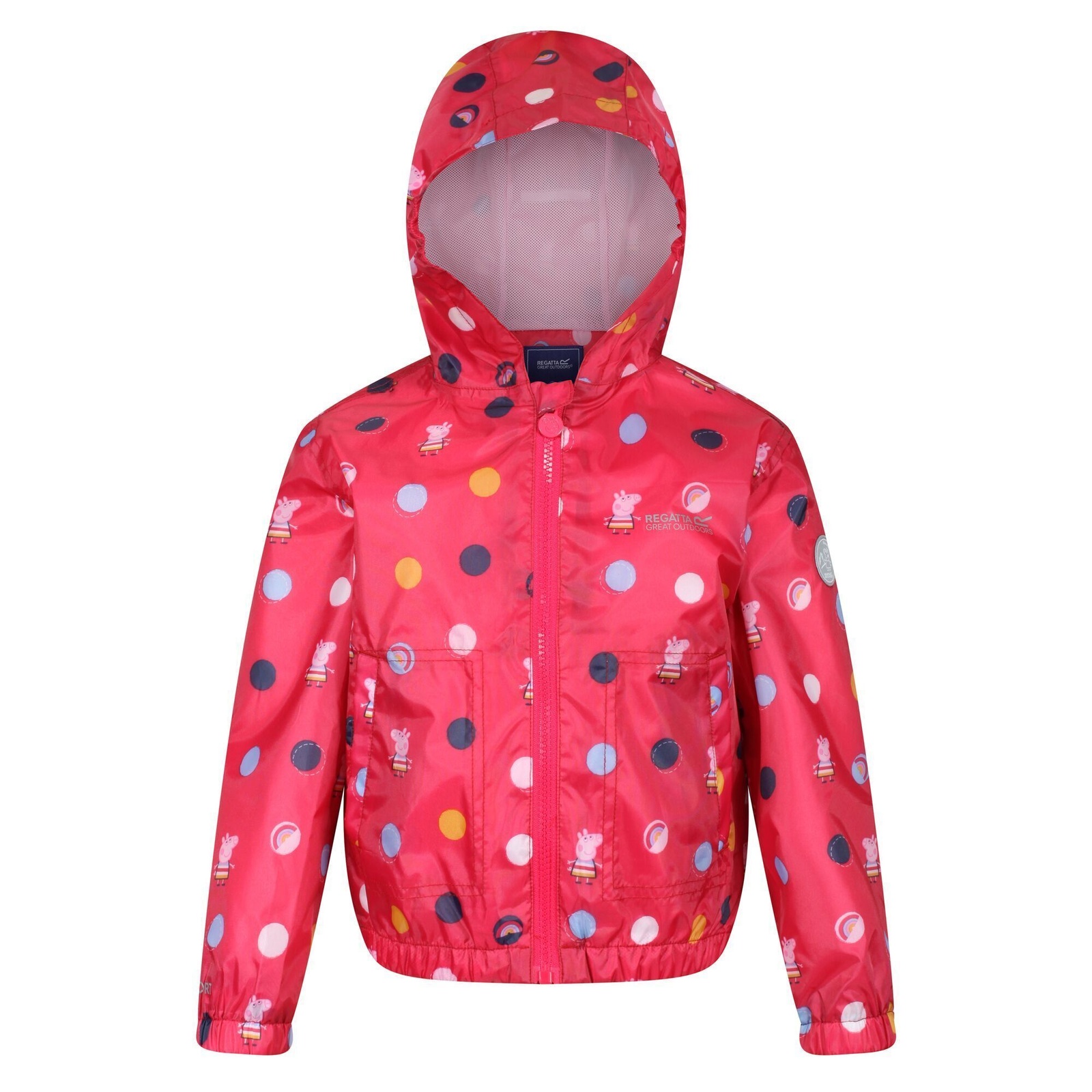 Regatta Boys  Waterproof Jacket Polyester Blush Red in Size 24/36 Months, BrandAlley