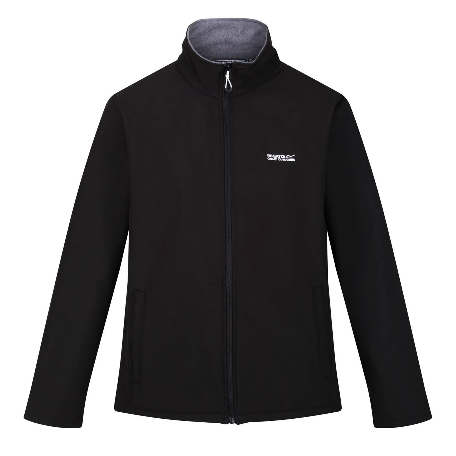 Regatta Men's   Black Soft Shell Jacket Cera V Polyester in Size 3XL, BrandAlley
