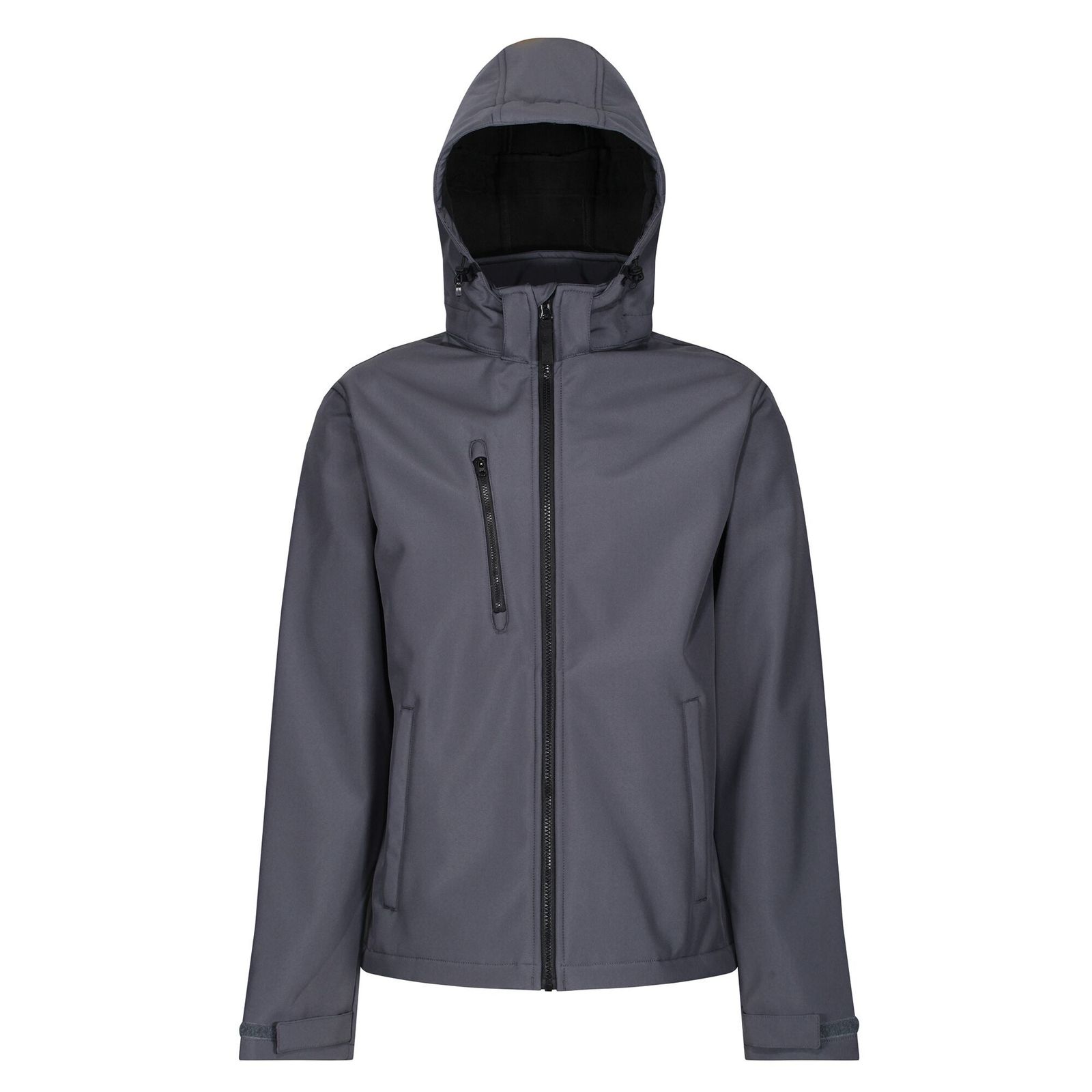 Regatta Men's   Grey Soft Shell Jacket Polyester Seal /Black in Size XXL, BrandAlley
