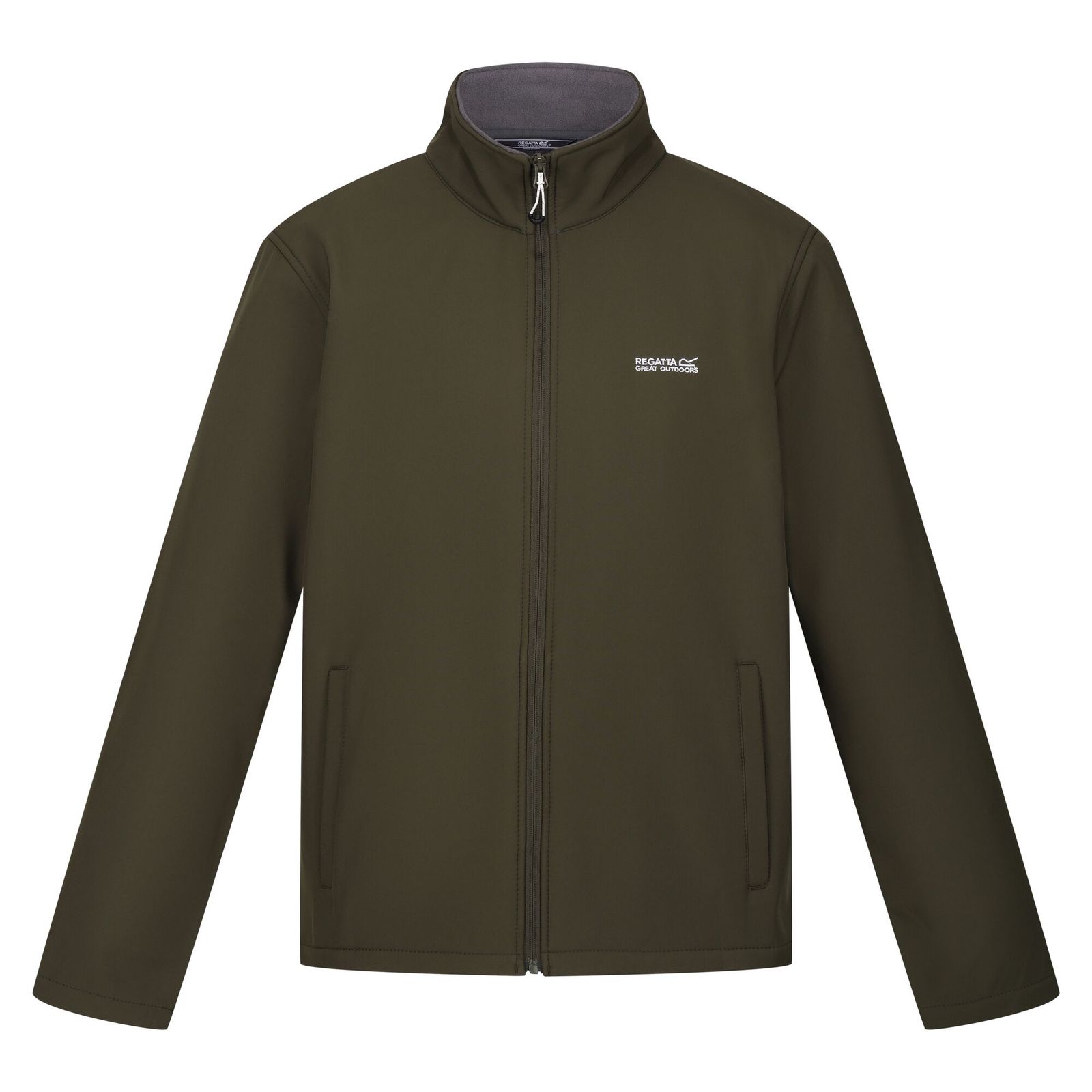 Regatta Men's  Soft Shell Jacket Cera V Polyester Dark Khaki in Size 3XL, BrandAlley