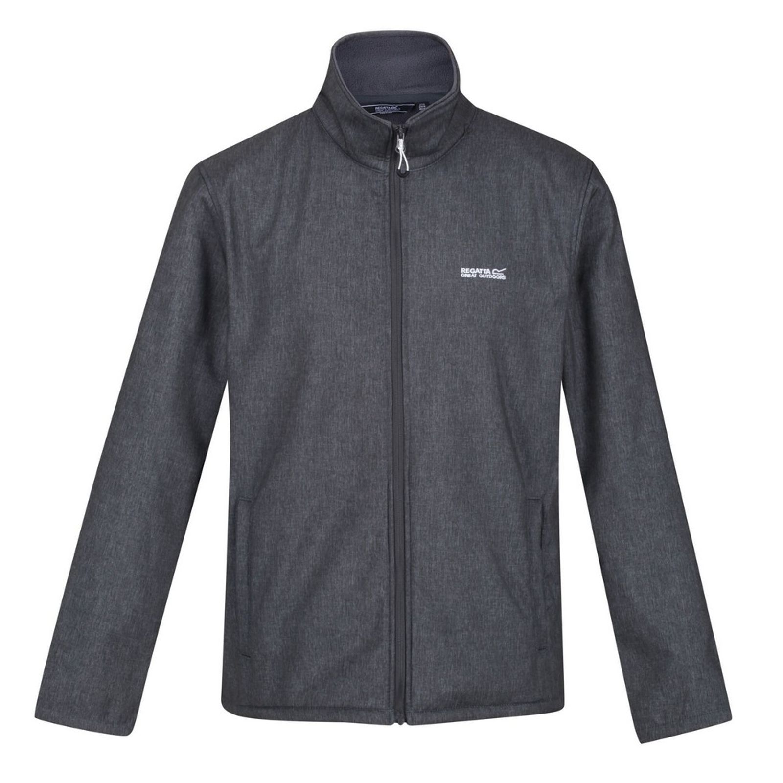 Regatta Men's  Soft Shell Jacket Cera V Polyester Seal Grey Marl in Size 3XL, BrandAlley