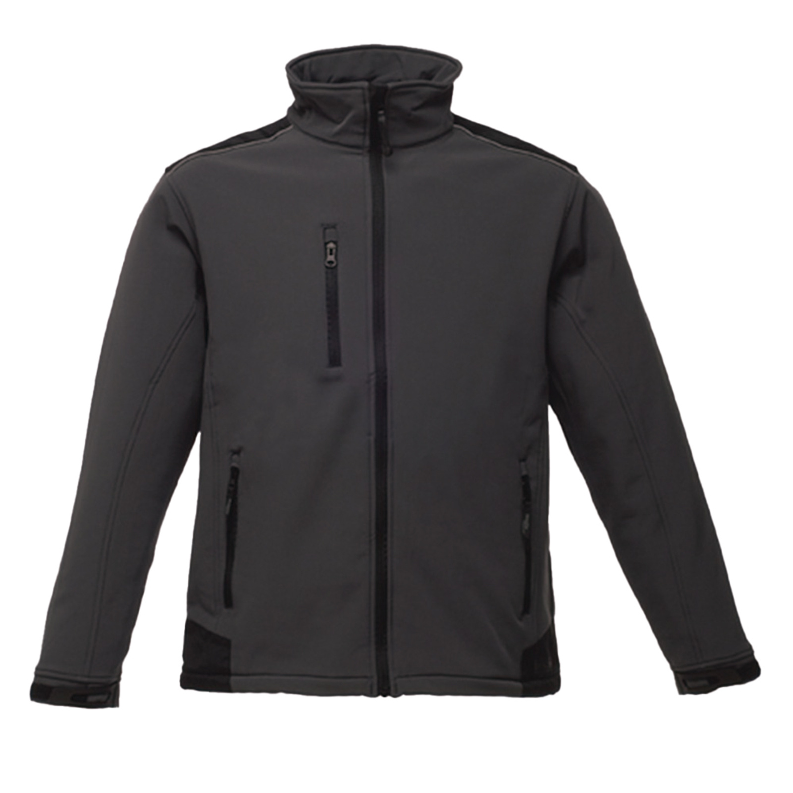 Regatta Men's   Grey Soft Shell Jacket Polyester Seal in Size Small, BrandAlley