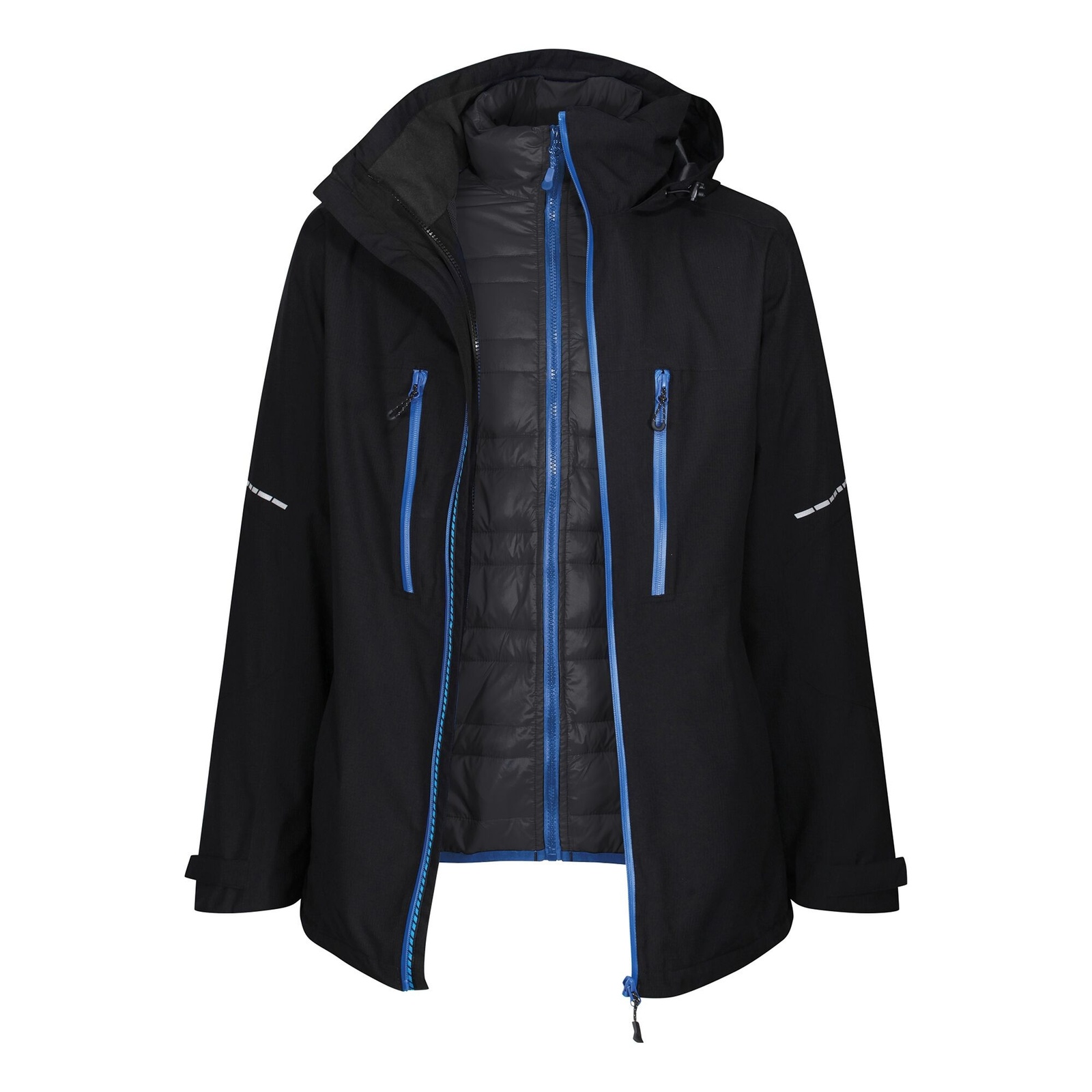 Regatta Men's   Black Jacket Polyester /Oxford Blue in Size M, BrandAlley