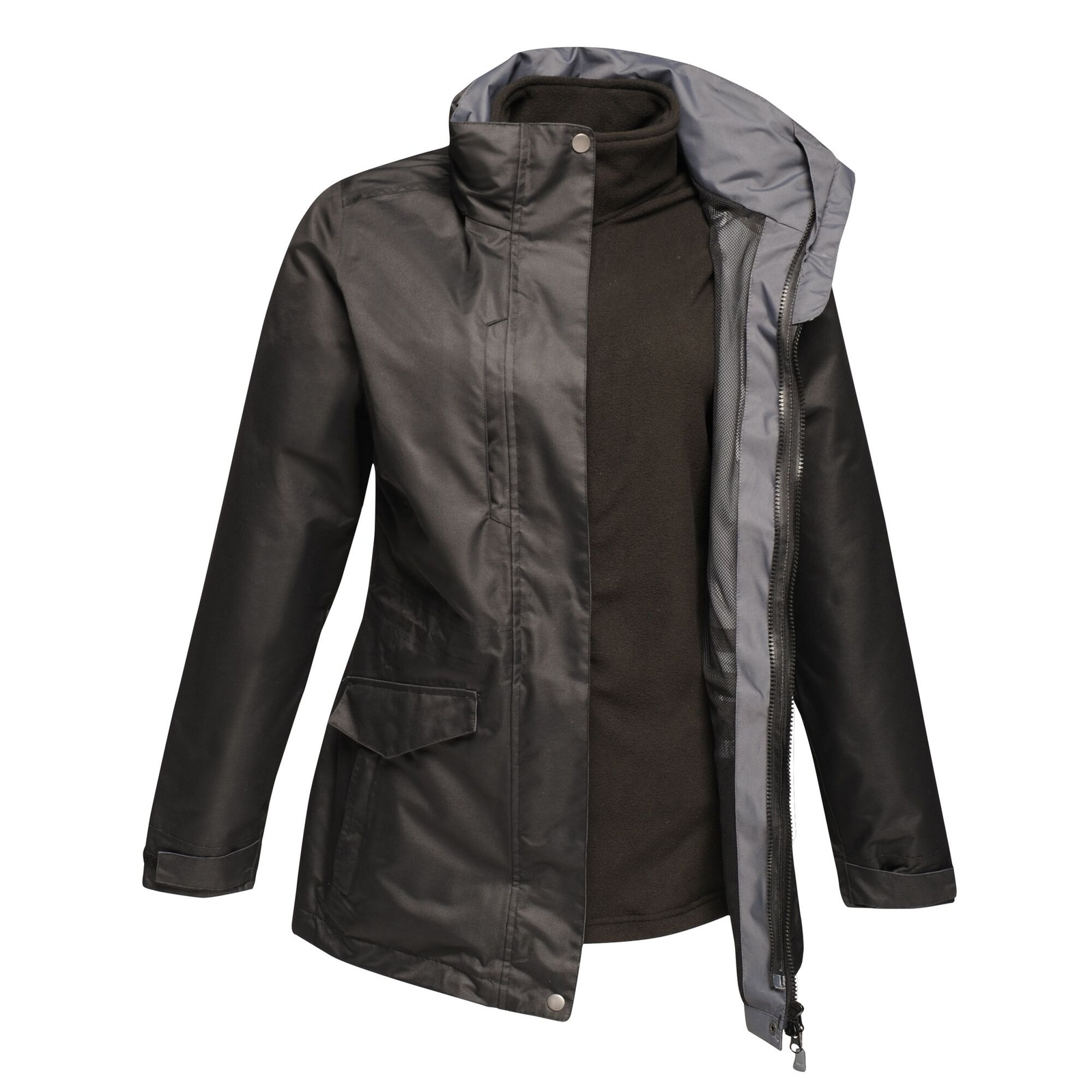 Regatta Women's   Black Jacket Polyester in Size 18, BrandAlley