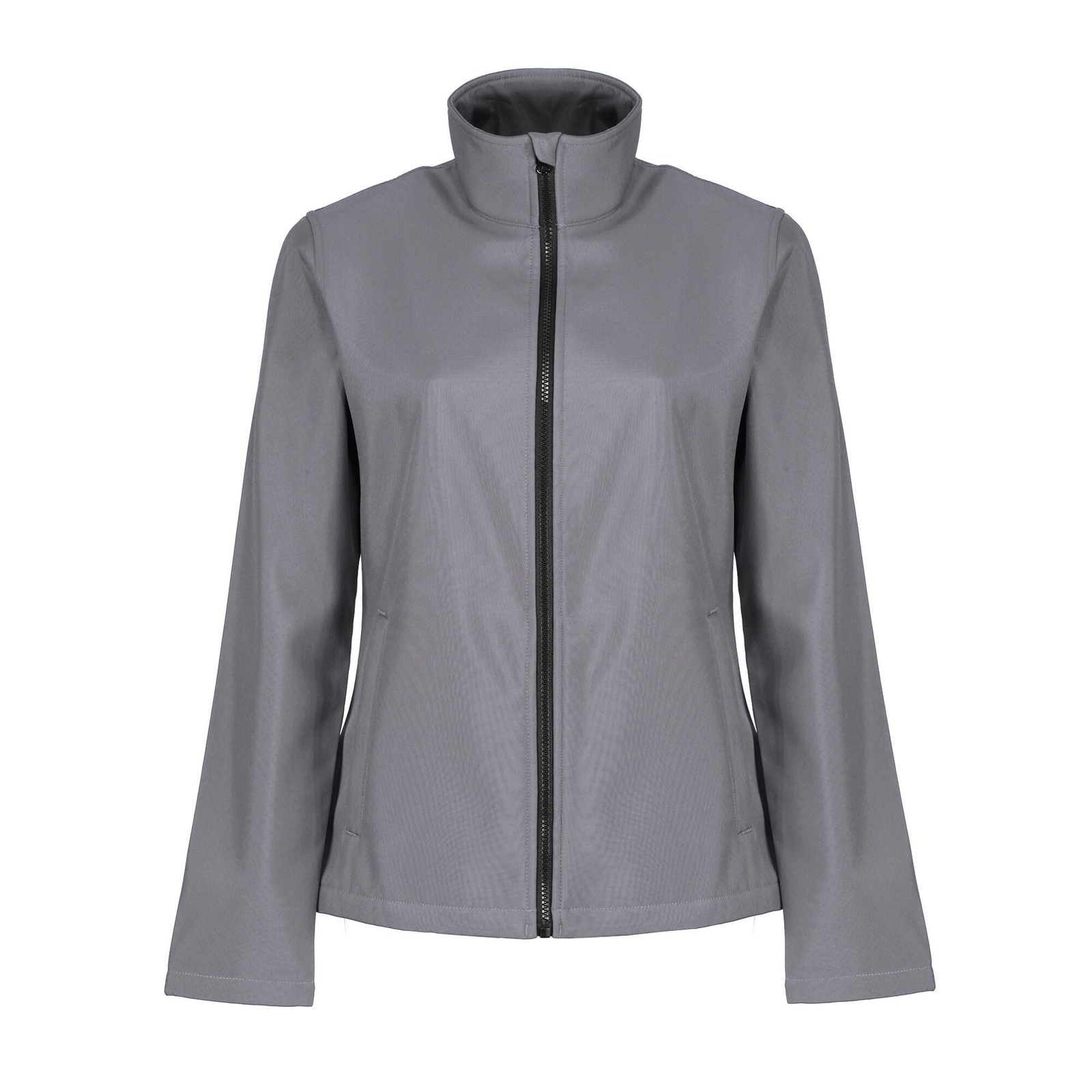 Regatta Women's   Purple Soft Shell Jacket Polyester Rock Grey/Black in Size 16, BrandAlley