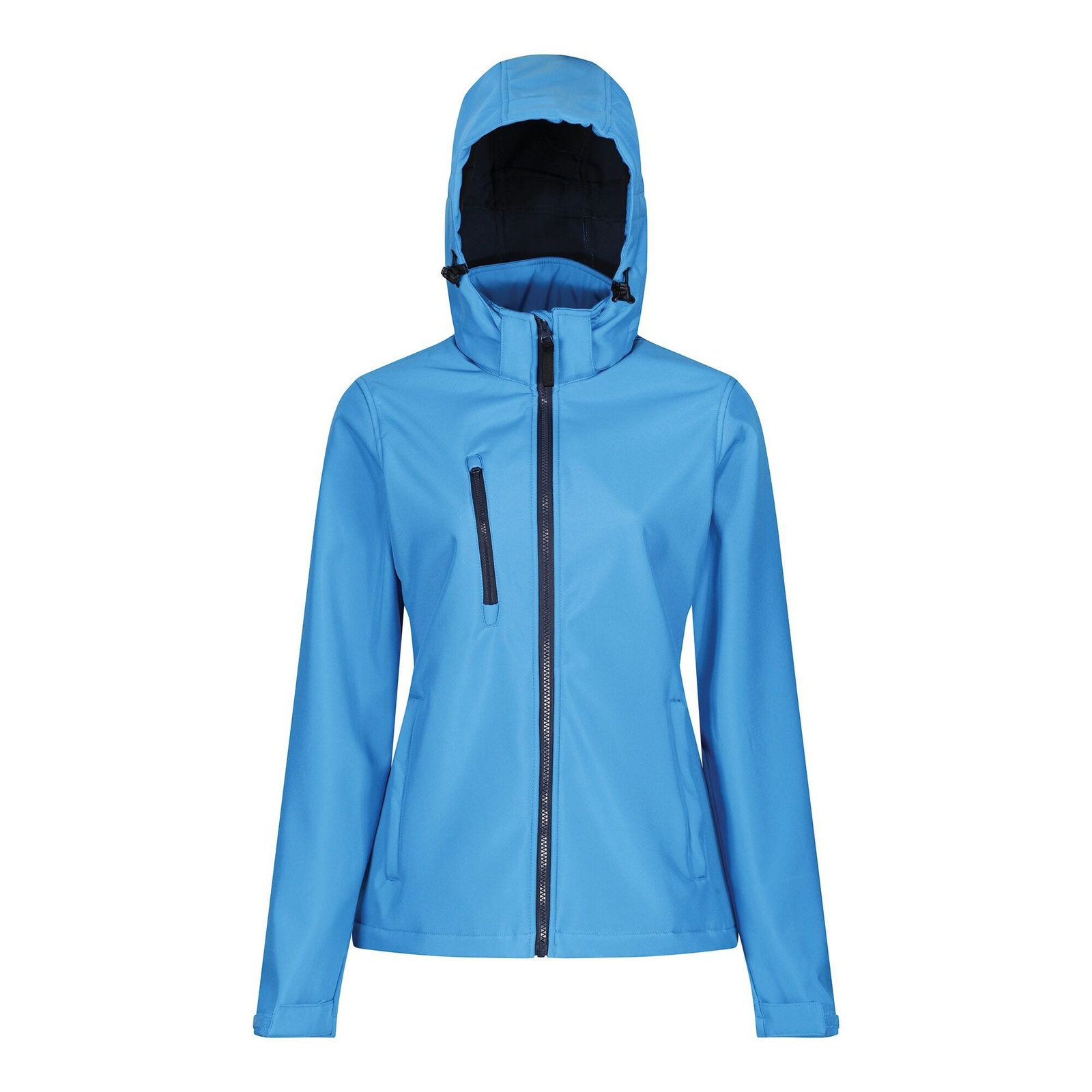 Regatta Women's   Blue Soft Shell Jacket Polyester French /Navy in Size 20, BrandAlley