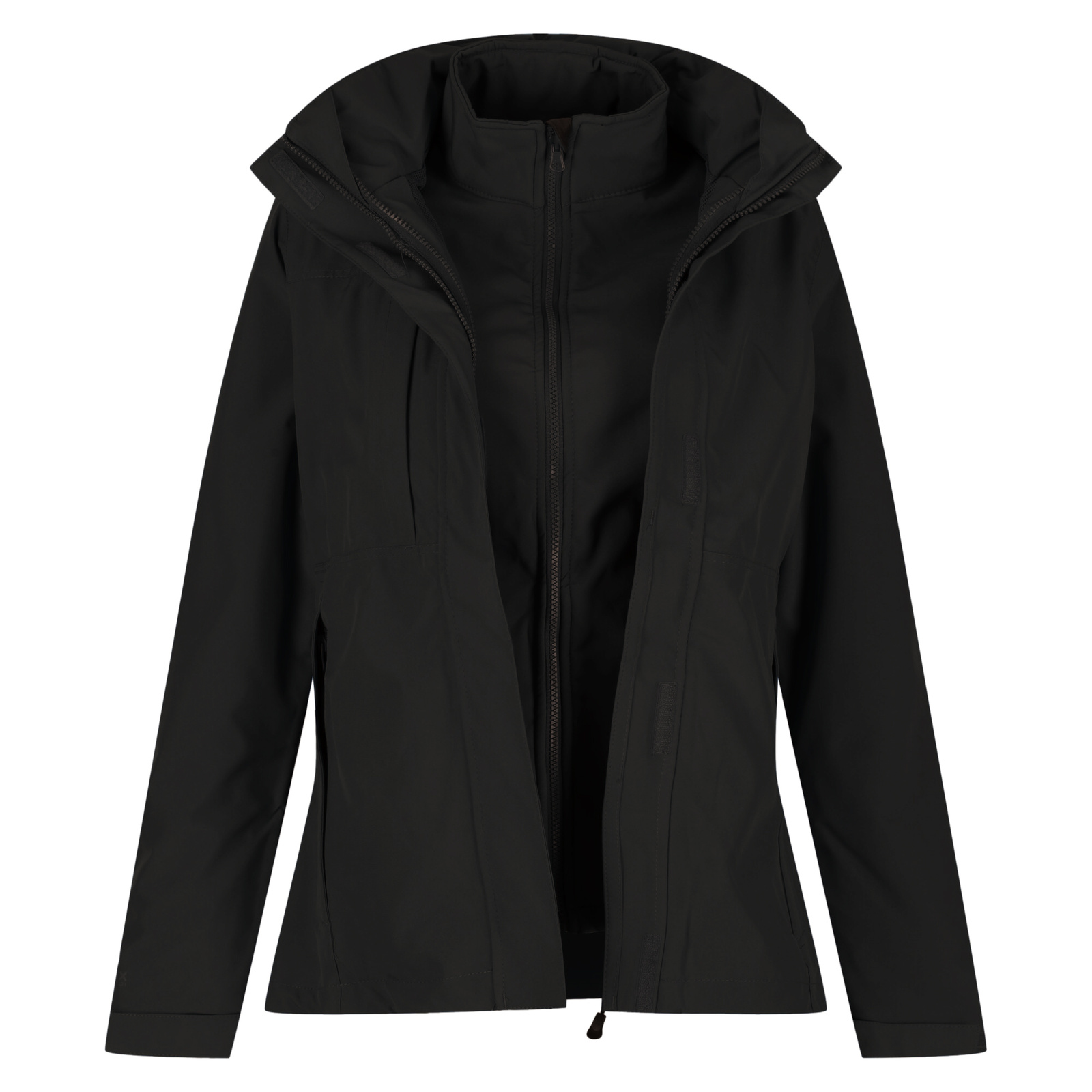 Regatta Women's  Professional /Ladies Kingsley 3-in-1 Waterproof Jacket Black in Size 10, BrandAlley