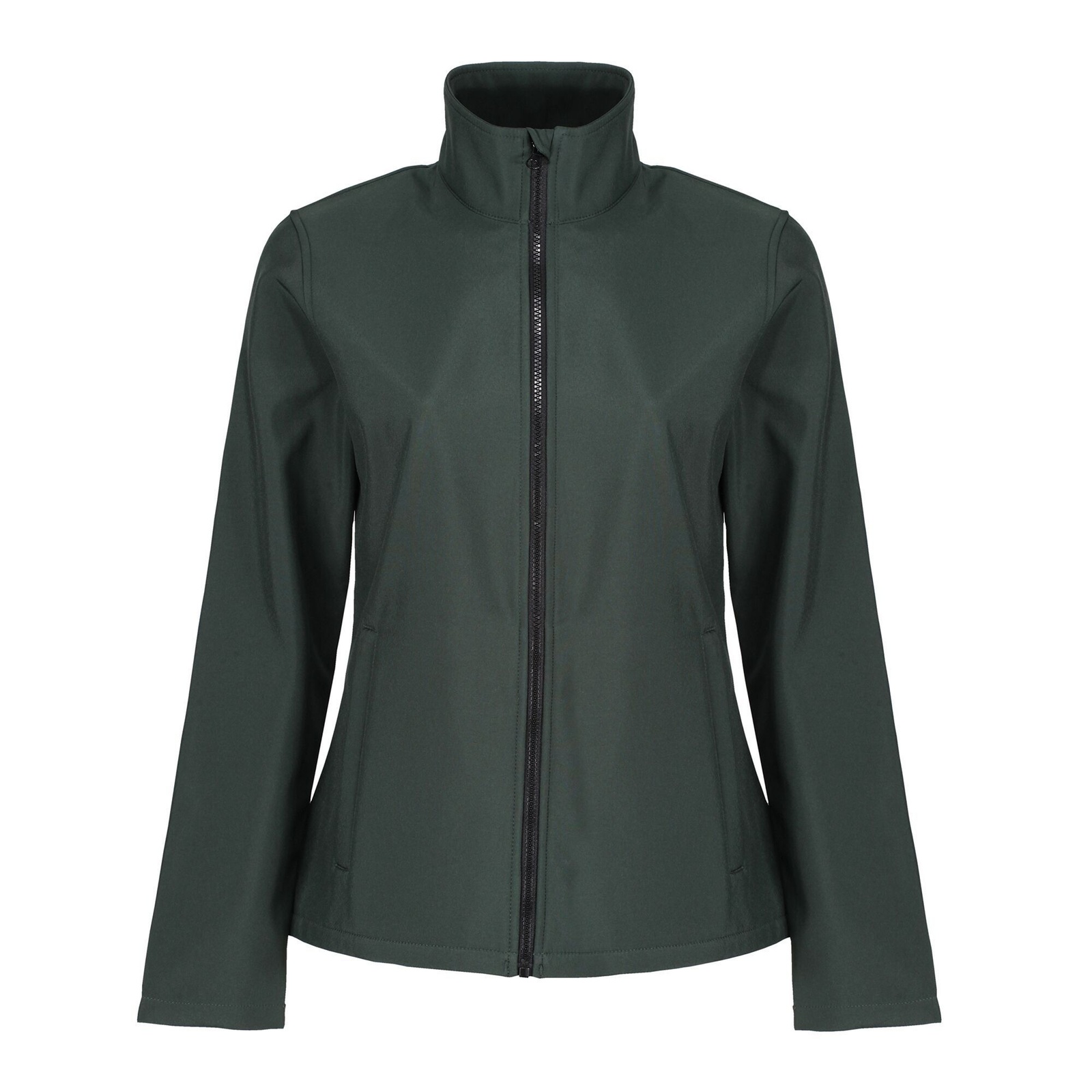 Regatta Women's   Green Soft Shell Jacket Polyester Dark Spruce/Black in Size 14, BrandAlley