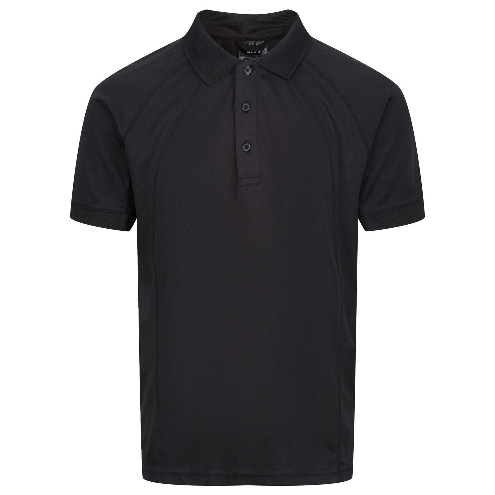 Regatta Men's  Polo Shirt Polyester Black in Size 3XL, BrandAlley