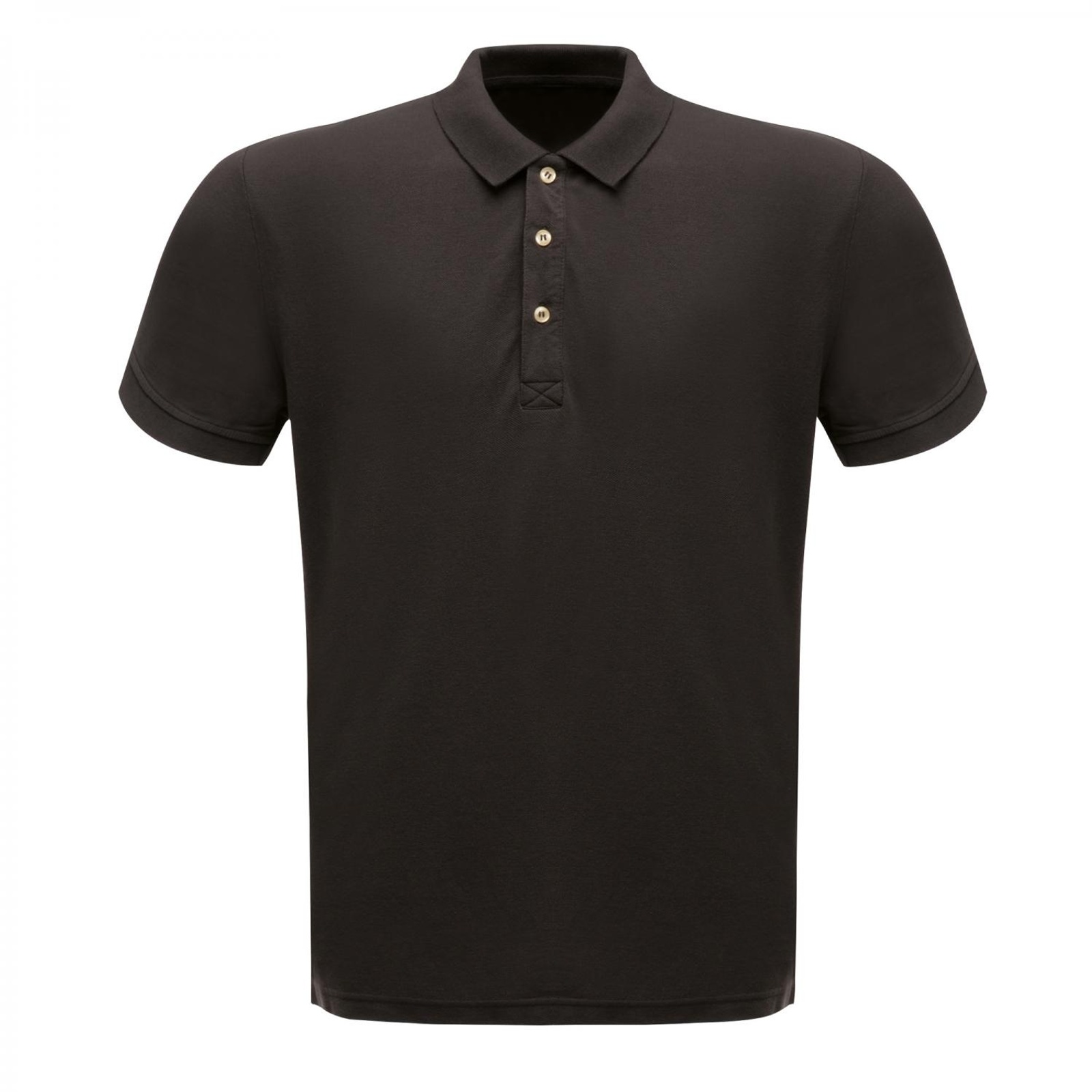 Regatta Men's   Black Polo Shirt Classic Polyester in Size XXXL, BrandAlley