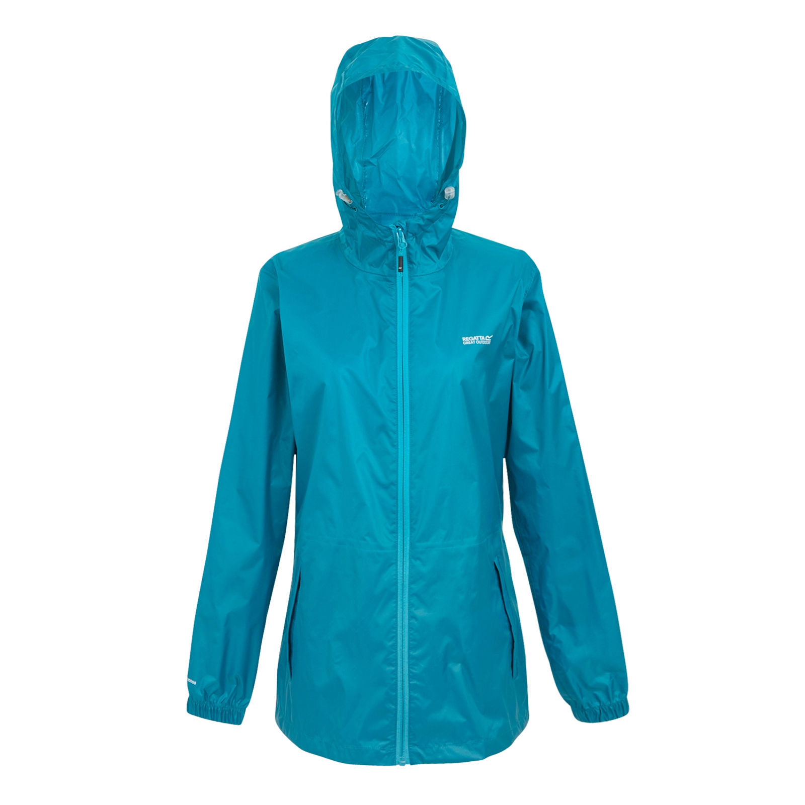 Regatta Women's   Blue Waterproof Jacket Pack It Iii Polyamide Exotic Plume in Size 26, BrandAlley