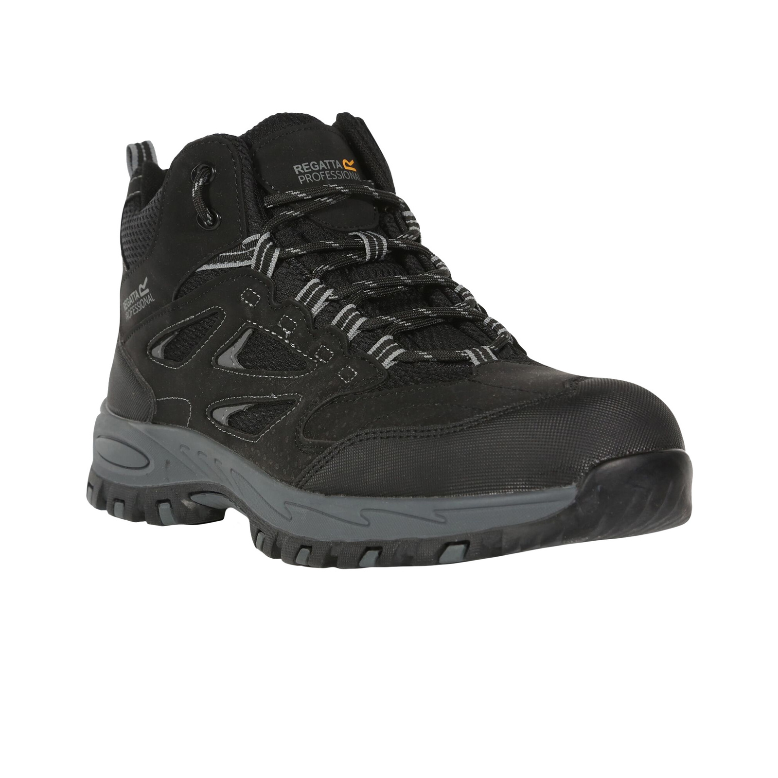 Regatta Men's   Black Safety Boots Polyurathane /Granite in Size 8, BrandAlley