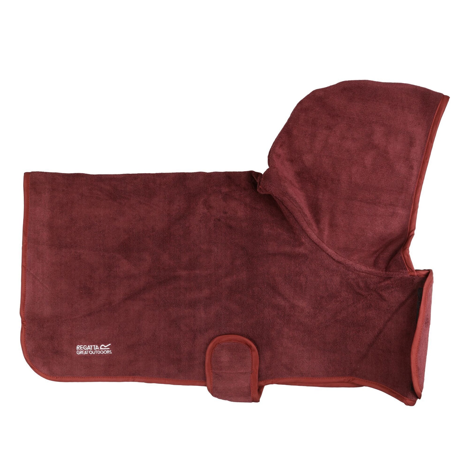Regatta    Red Dog Drying Coat Polyester Claret in Size S, BrandAlley