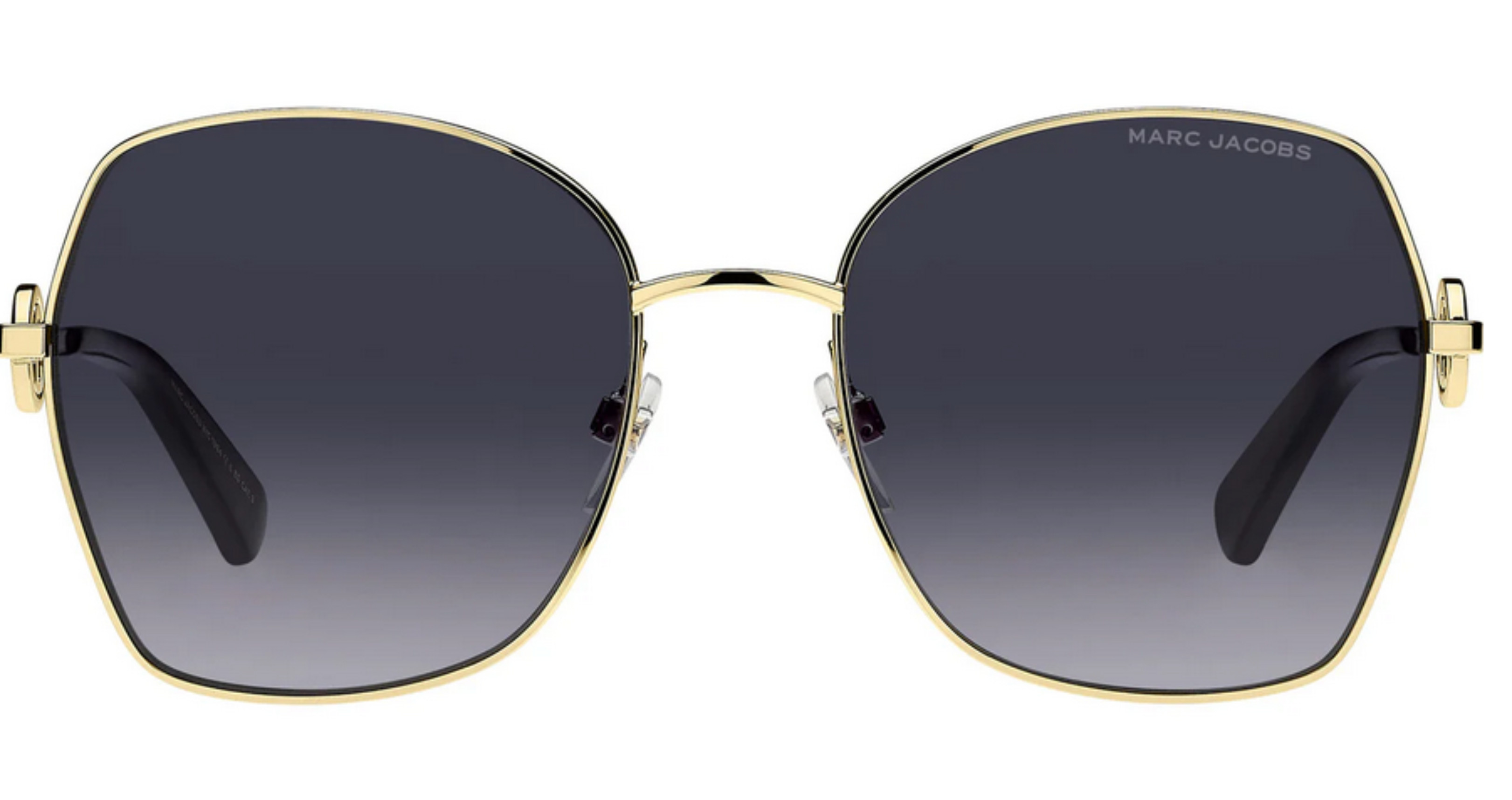 Marc Jacobs Women's   Gold Geometric Sunglasses 57Mm in Size 19, BrandAlley