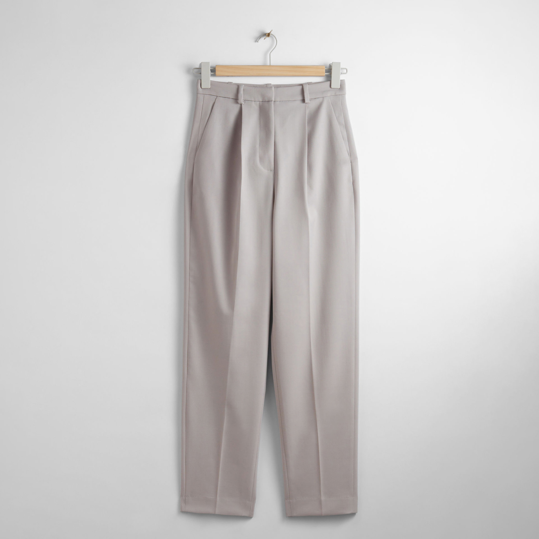 Stone Tailored Wool Blend Trousers - & Other Stories - Modalova
